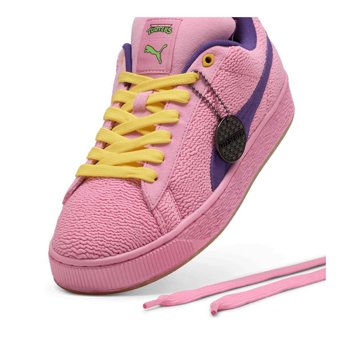 PUMA x TMNT Suede XL 2 Sneakers in Pink - 401305-01