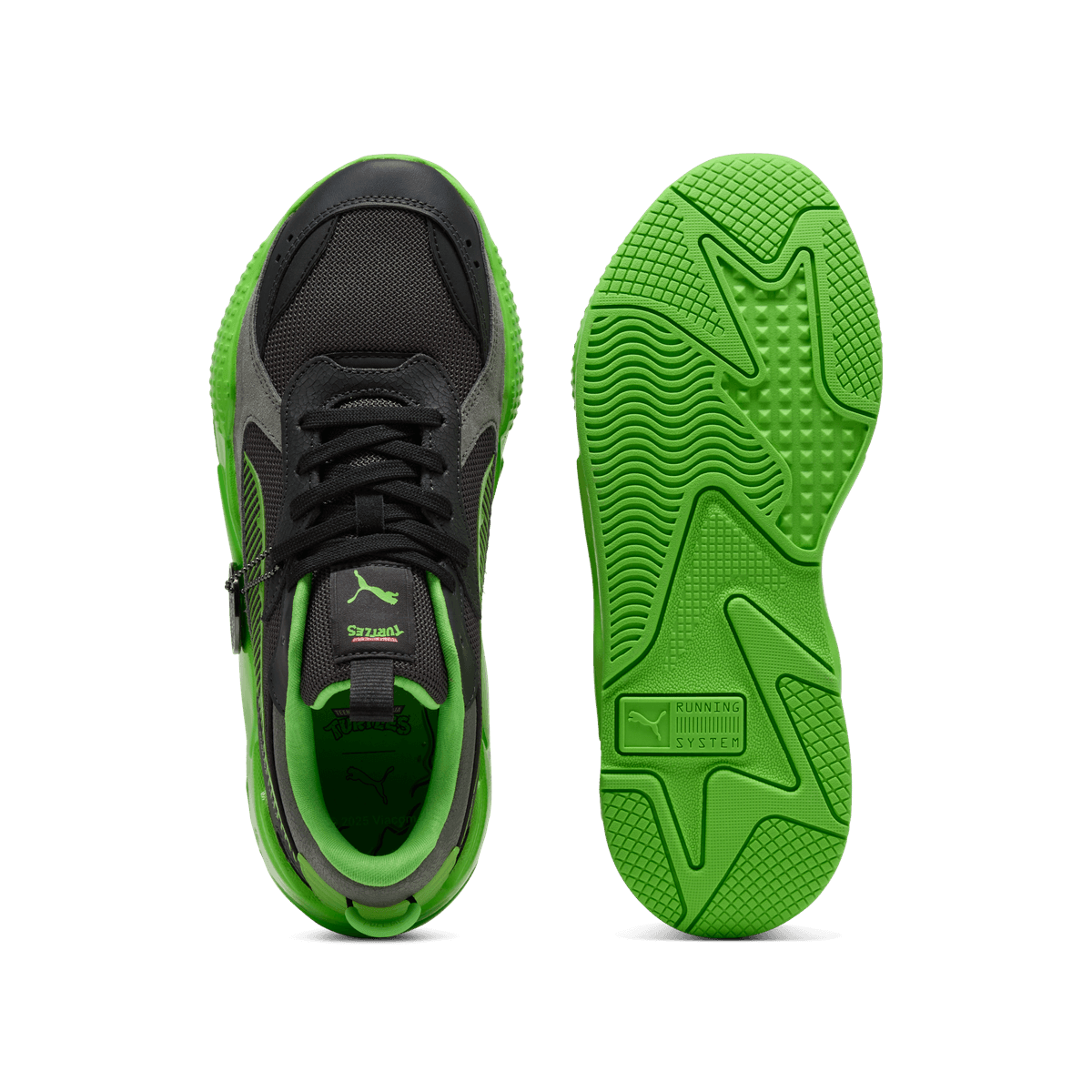 PUMA x TMNT RS-X Sneakers in Black - 402373-01 Raffles & Where to Buy