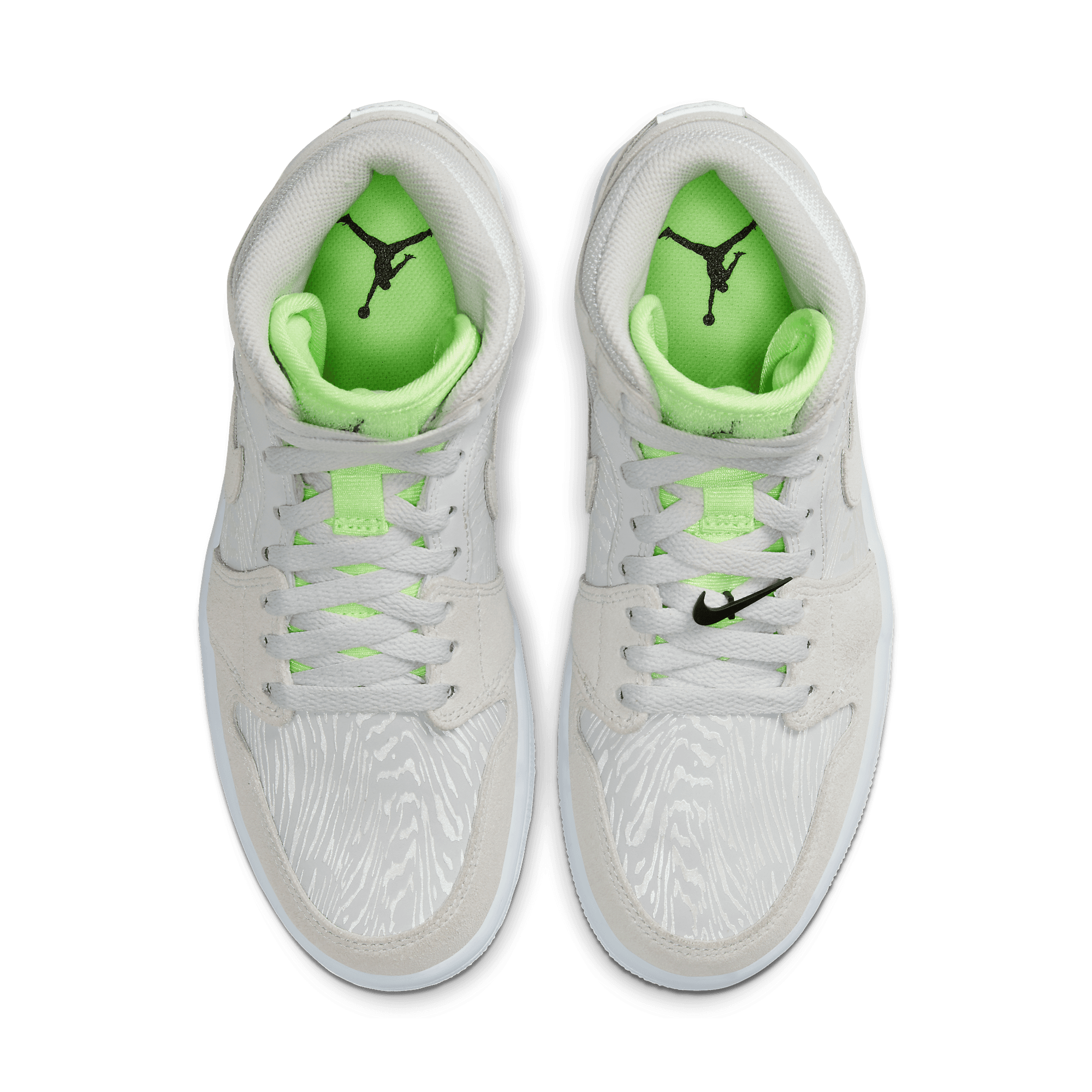 Jordan 1 Mid Vast Grey Ghost Green (W) - CV3018-001