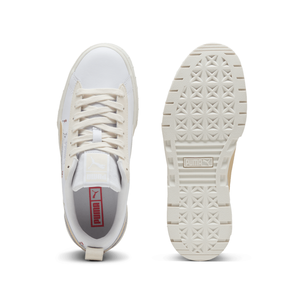 PUMA Mayze Secret Garden Sneakers Women in White - 401262-01
