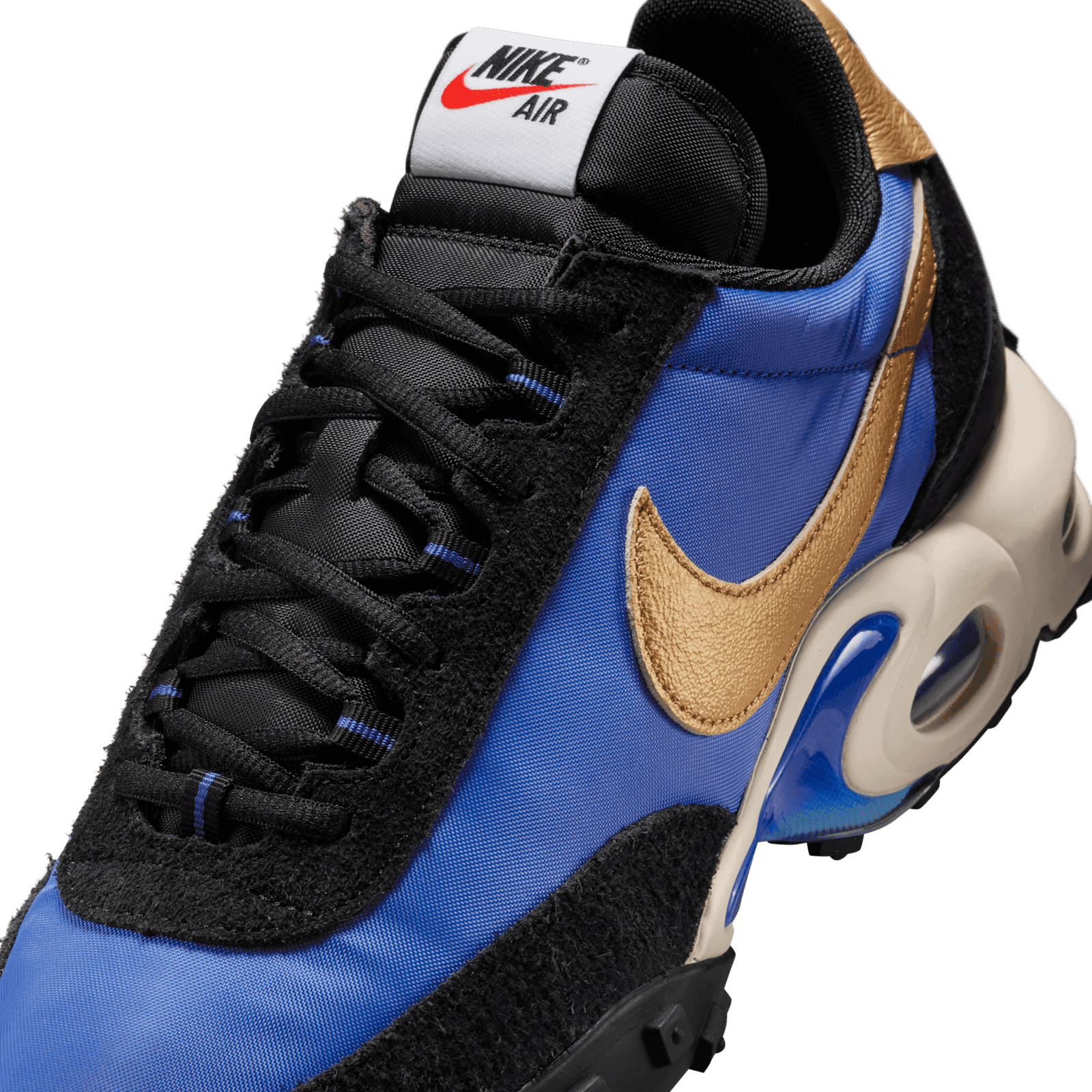 Nike Air Max Waffle Black Hyper Blue - FV6946-400 Raffles & Where