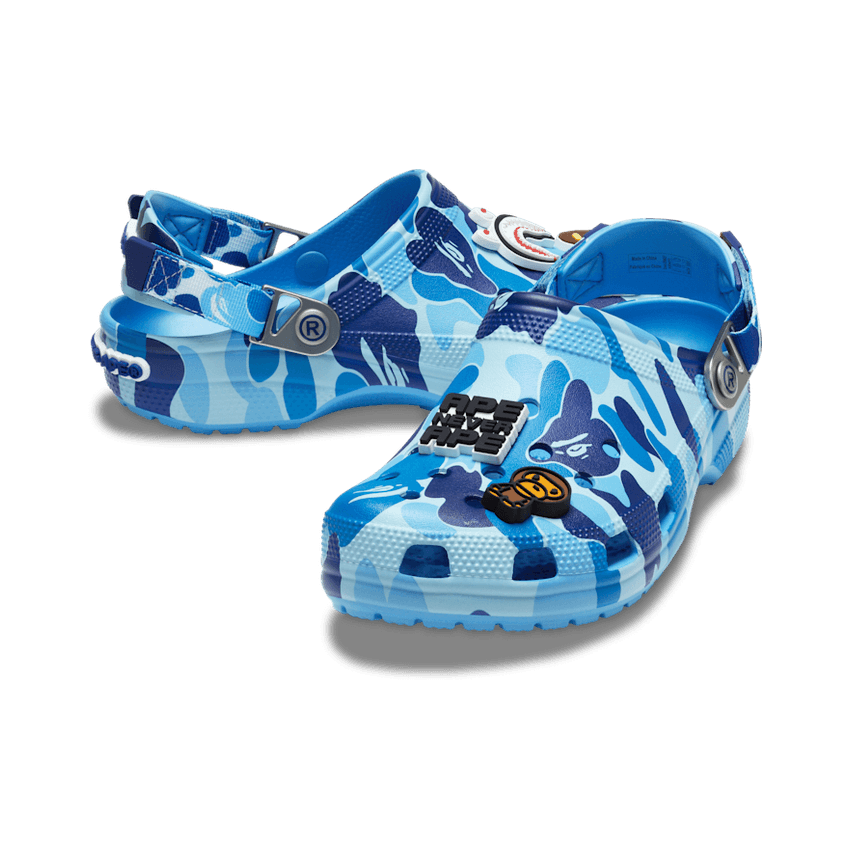 即完 BAPE CROCS CLOG ABC CAMO BLUE 20㎝ A BATHING APE BAPE CROCS CLOG ABC CAMO BLUE – BAPECLUB