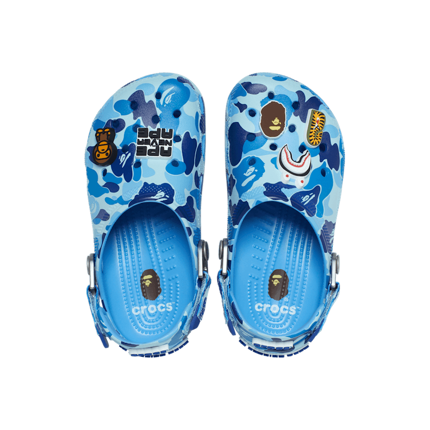 BAPE X Classic Clog 'ABC Camo Blue' - Crocs - 209627 4TB