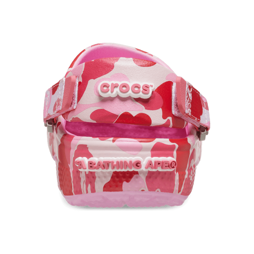 Crocs Classic Clog A Bathing Ape ABC Camo Pink – EKICKS