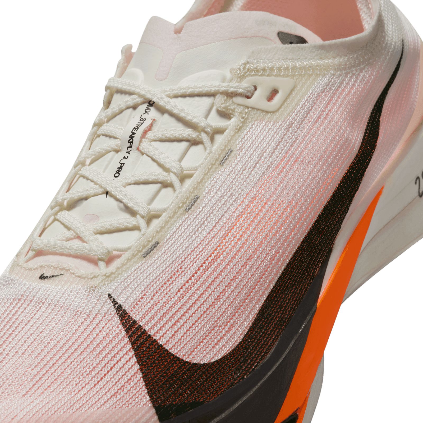 Nike ZoomX StreakFly 2 Proto Sail Total Orange White Black