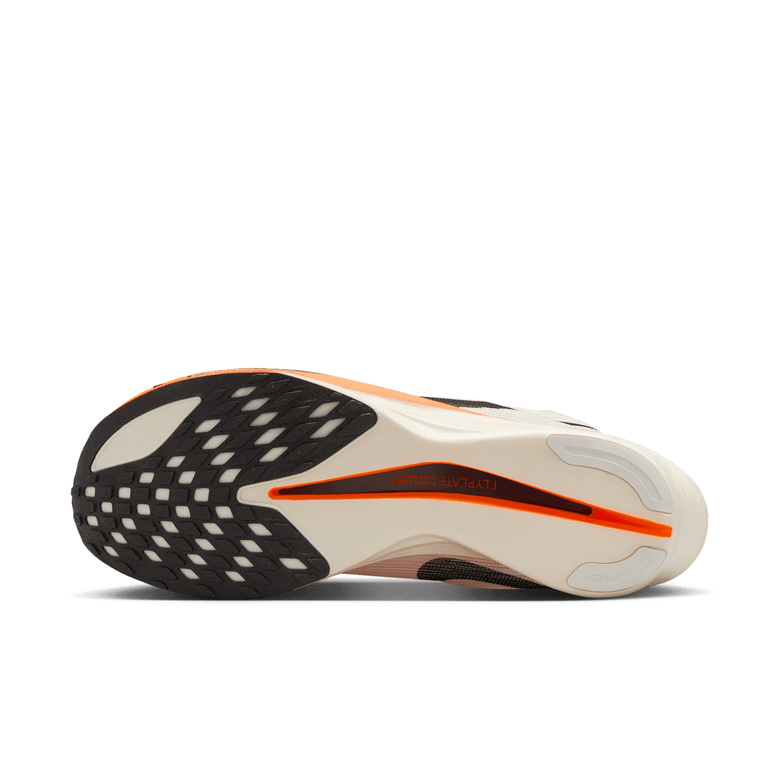 Nike Men\'s SIZE 13 ZoomX Streakfly 2 Proto Sail White Orange Black HF6417-100 NEW Nike ZoomX StreakFly 2 Proto Road Racing NBY HF6417 100  main image 4