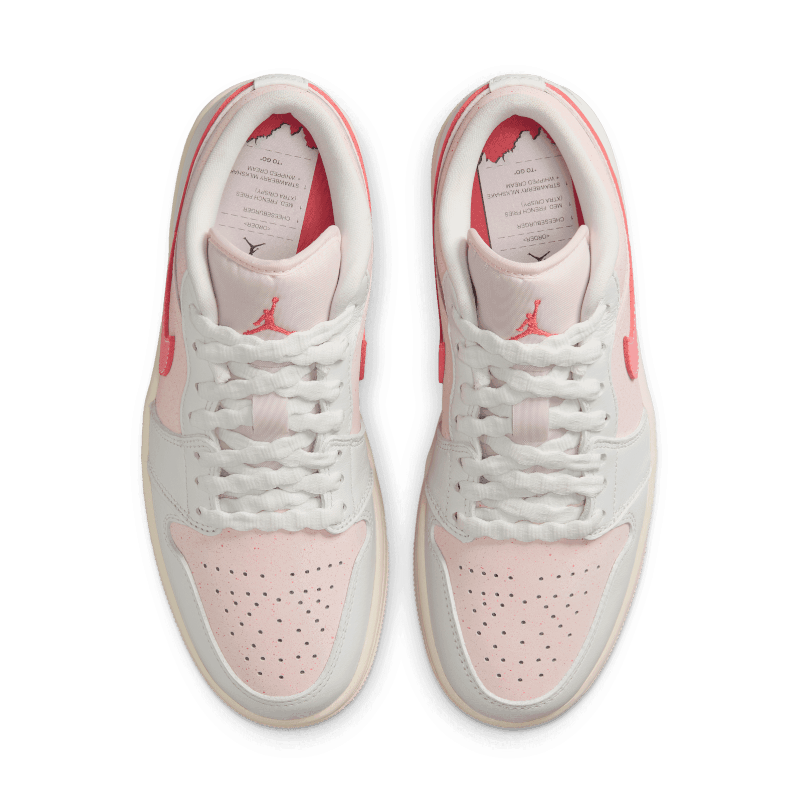 NIKE ☆ Air Jordan 1 Low SE ‘Strawberry Milkshake’ Air Jordan 1 Low SE Strawberry Milkshake is Getting Rave