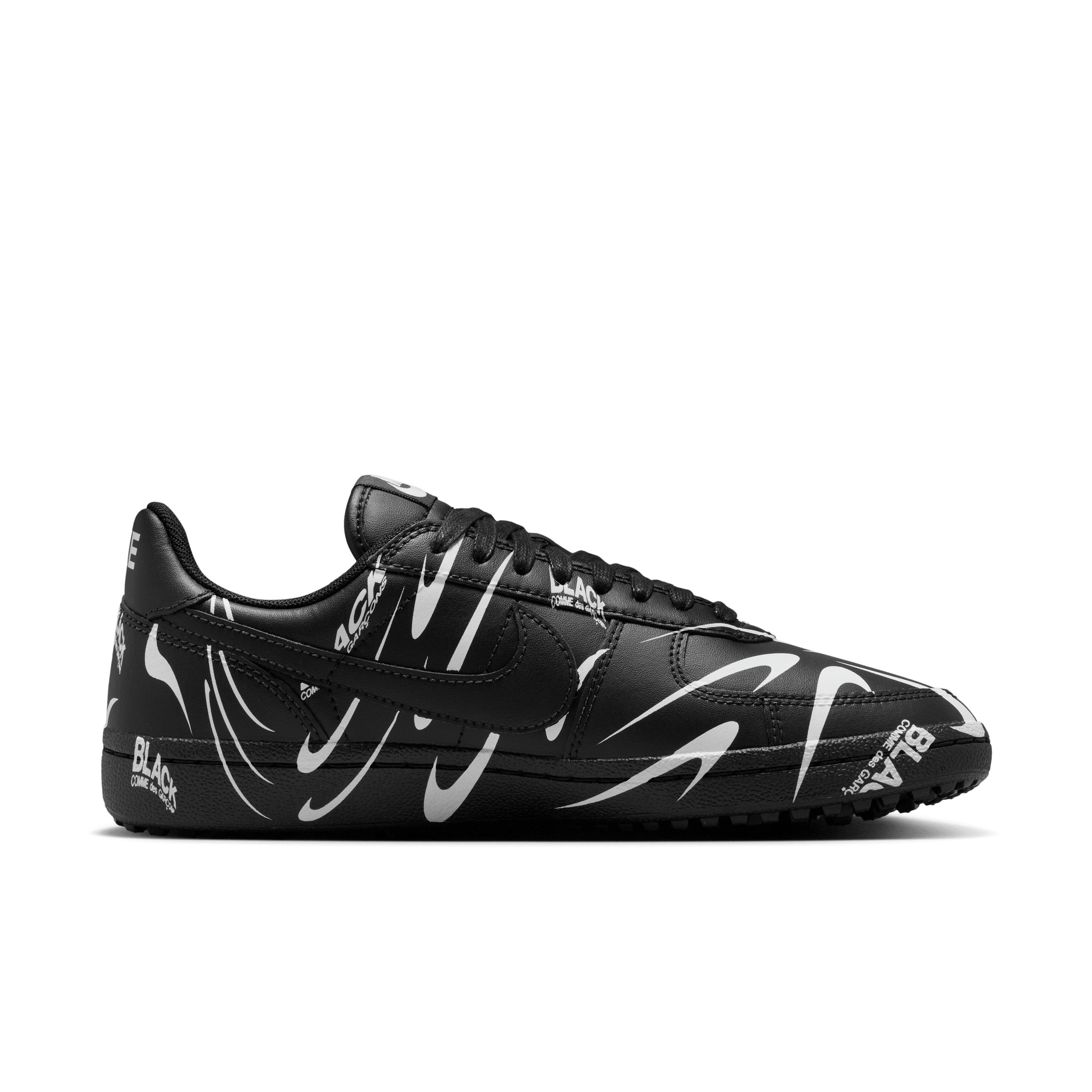NIKE×COMME des GARCONS FIELD GENERAL25.5 The Women's Exclusive Black Comme des Garçons x Nike Field General
