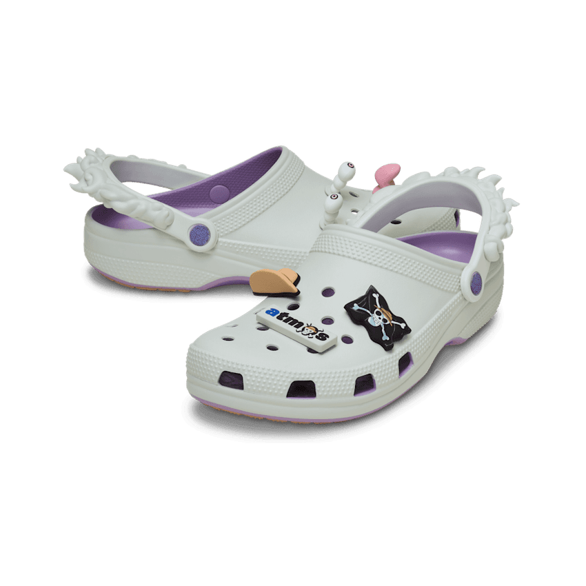 The atmos x ONE PIECE x Crocs Classic Clog Releases June 2025