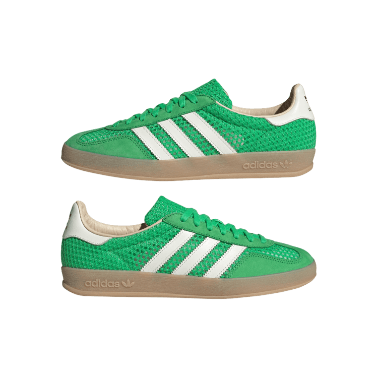 adidas gazelle silver green womens Adidas Unisex Gazelle Indoors Easy Orange / Clear Mint / Gum Low Top  Sneakers main image 0