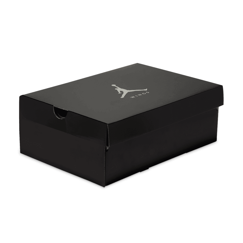 Jordan Black and White Jumpman Box Insert Nike Air Jordan 1 Flight Low White/Black/Infrared Shoe Box  main image 3