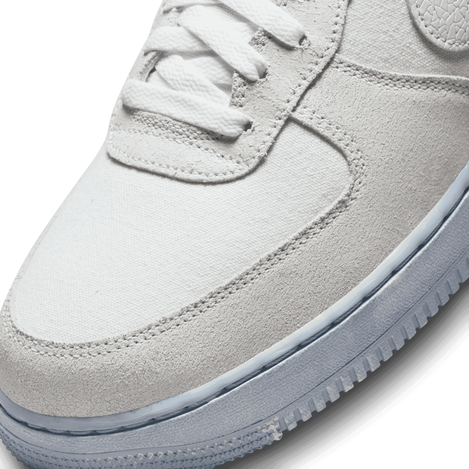 Nike Air Force 1 Low \'07 LV8 Emb Summit White Blue Whisper Men\'s Shoe Size 11.5 Nike Air Force 1 Men main image 2