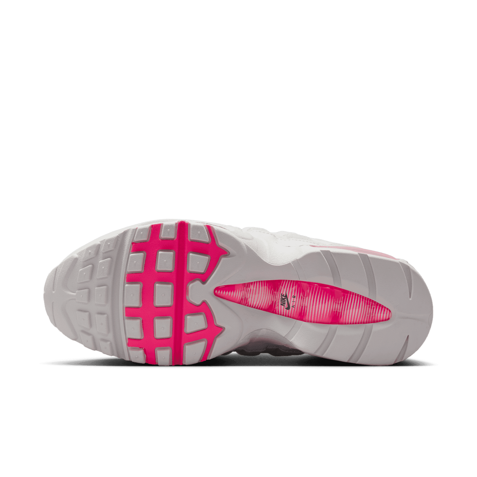 The Women's Nike Air Max 95 Vast Grey Hyper Pink Releases