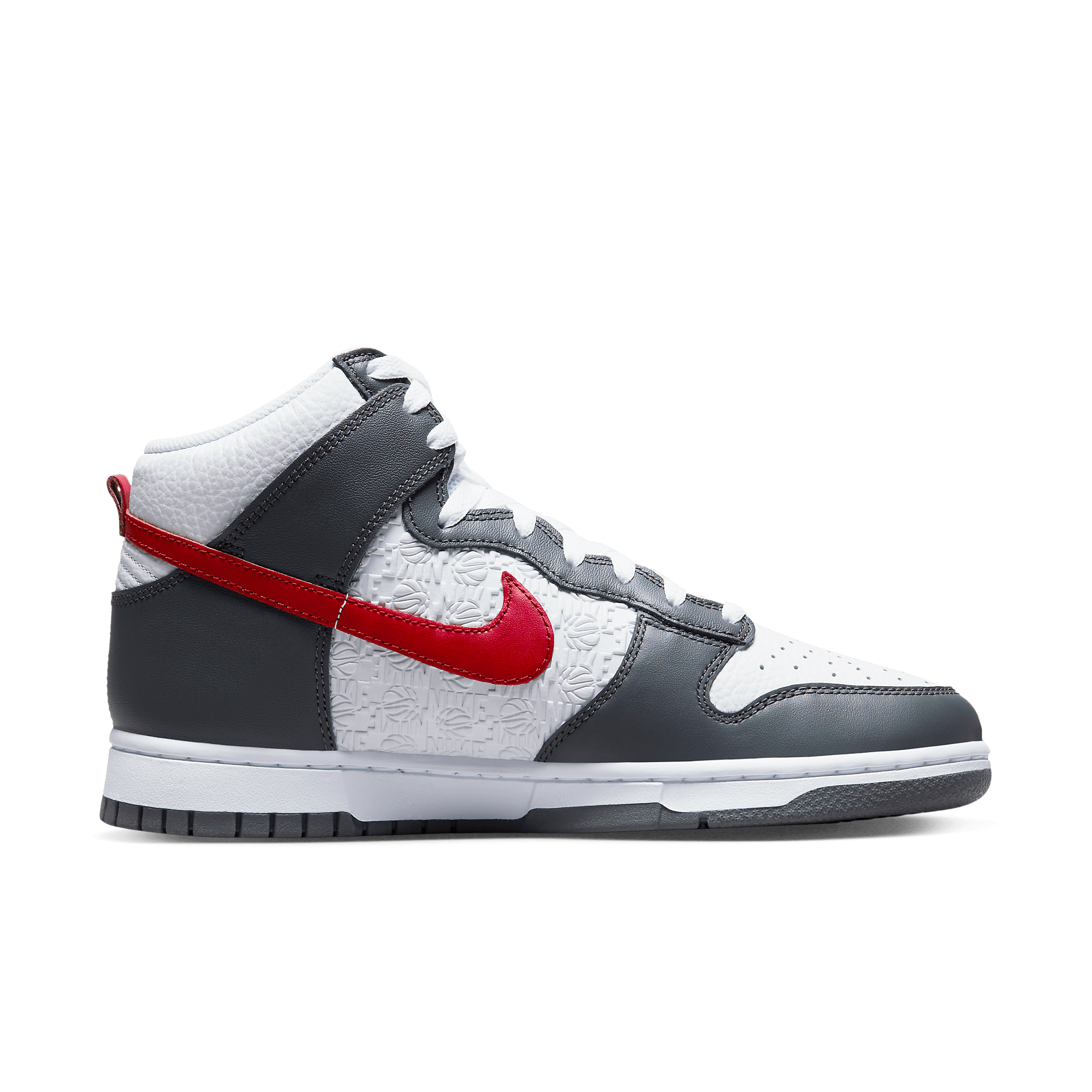 Nike Dunk High Hoops Grey Red - FD0668-001 Release Info