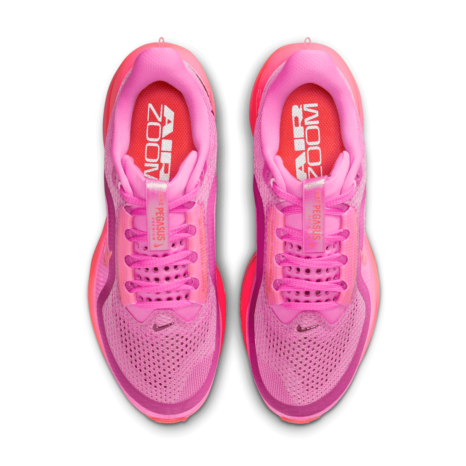 The Women's Nike Pegasus Premium Playful Pink Bright Crimson