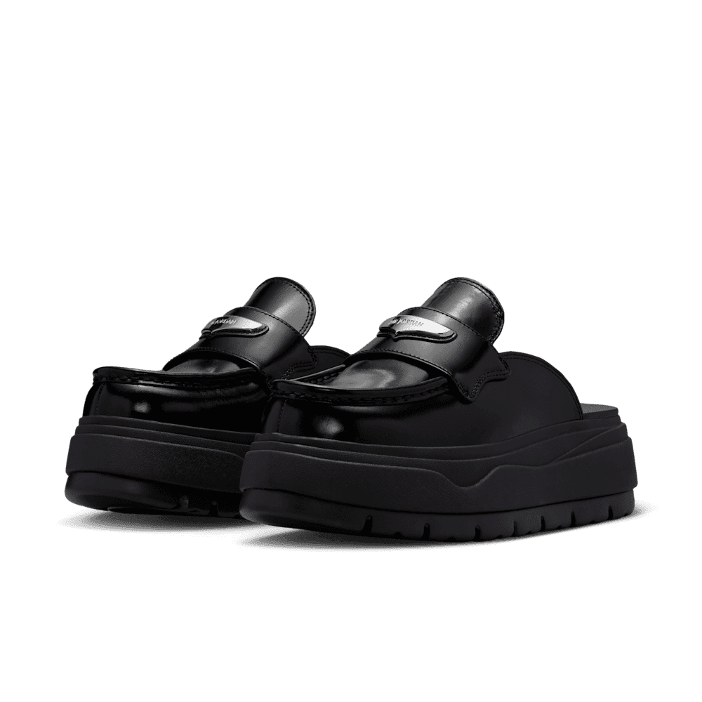 ★25SS 入手困難★Nike Air Jordan Loafer Mule Black Silver Air Jordan Mule Loafer 