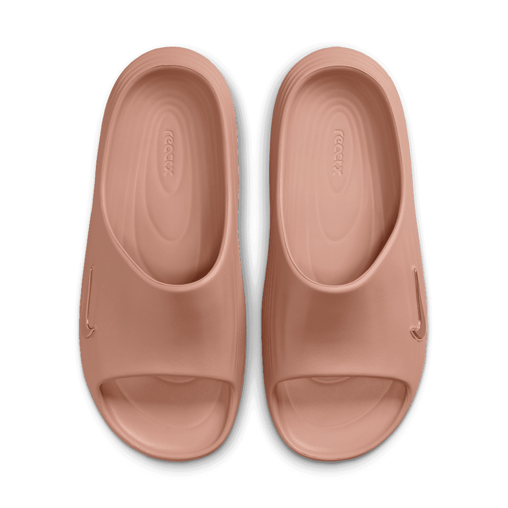The Women's Nike ReactX Rejuven8 Slide Rose Gold Releases