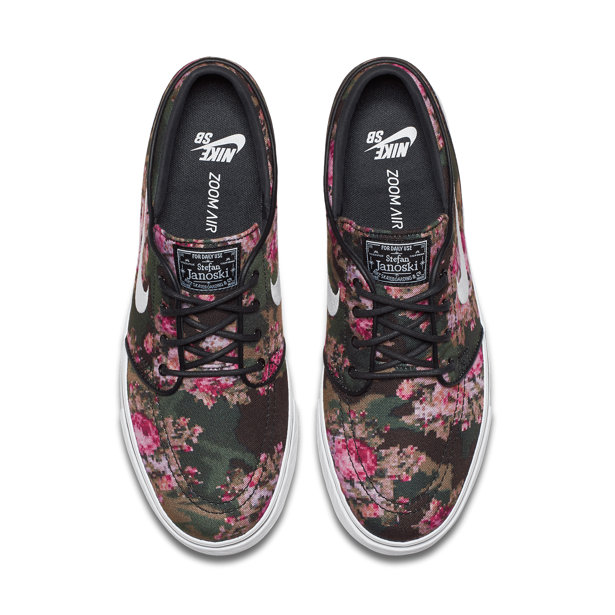 Nike SB Stefan Janoski Zoom Digi Floral Pink (2013) - 482972-900