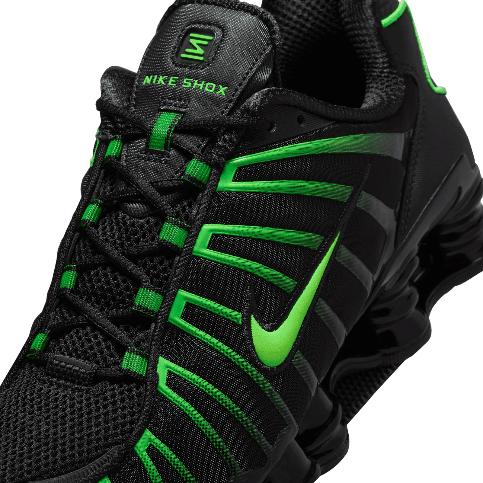★人気★Nike★SHOX TL Black Green Strike Nike Shox TL Black Green Strike - AV3595-012 Raffles & Where