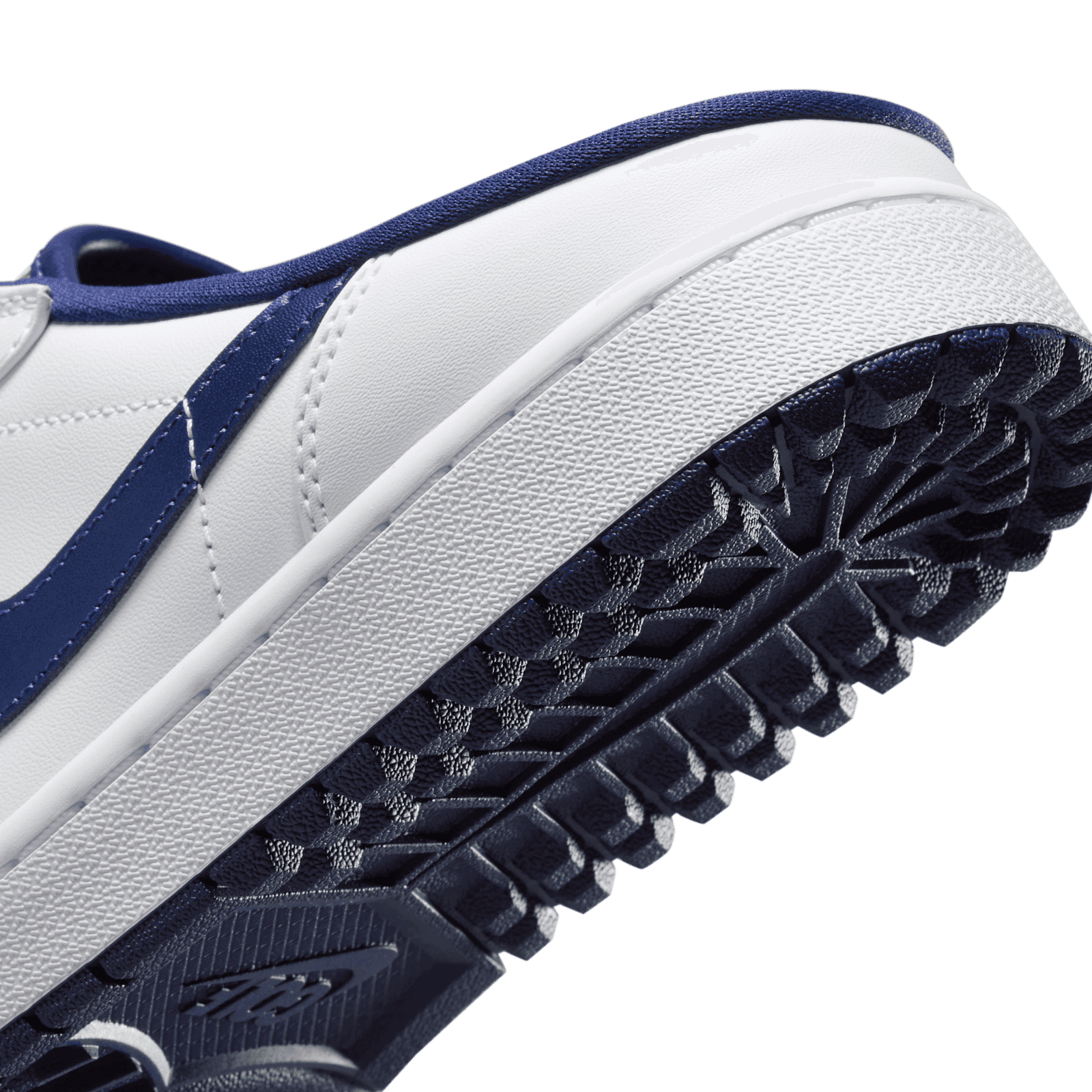 Air Jordan 1 Golf Mule White Midnight Navy - FJ1214-103