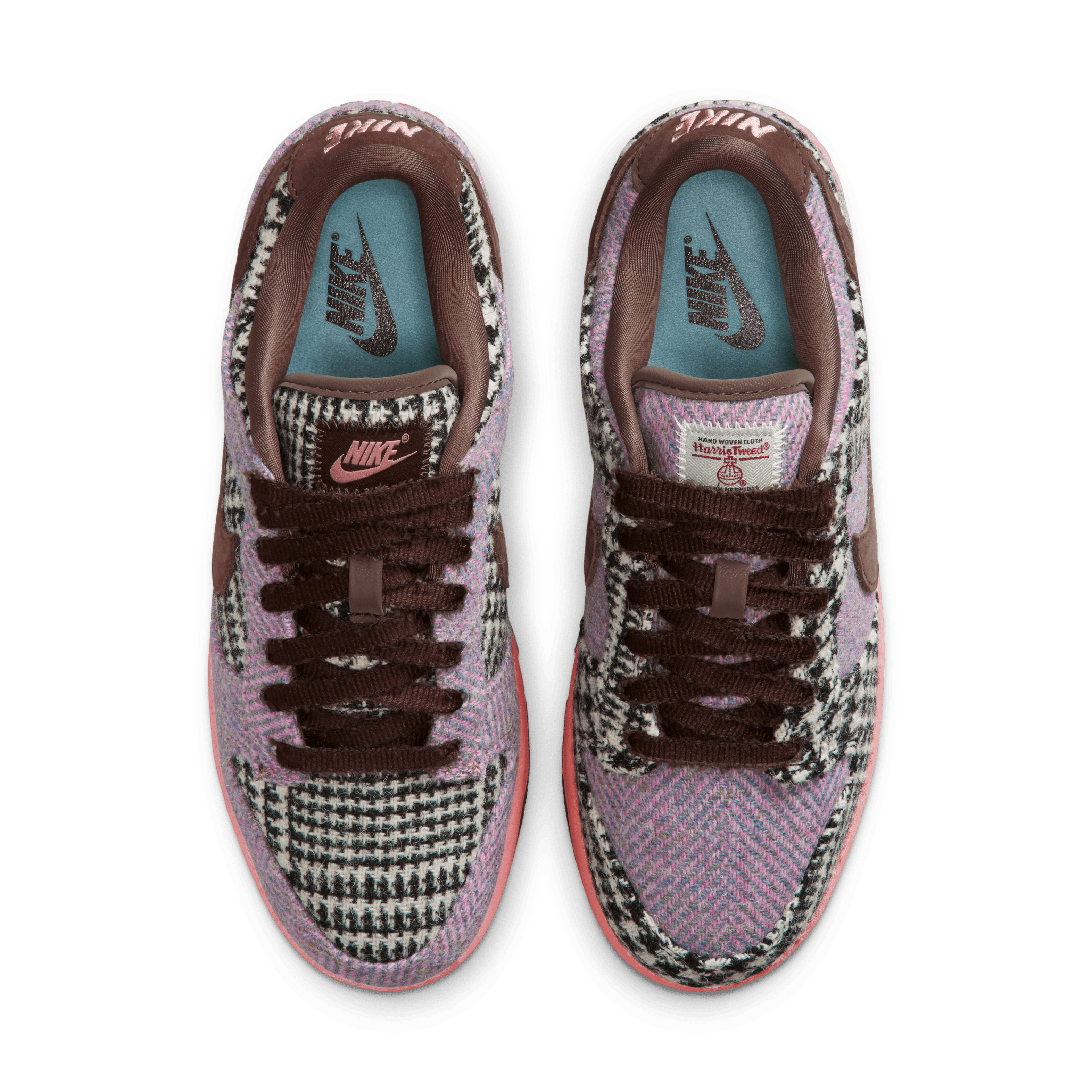 靴 Nike Dunk Low x Harris Tweed Multi-Color Nike Dunk Low Harris Tweed Multi (W) - HQ5036-902 Raffles & Where