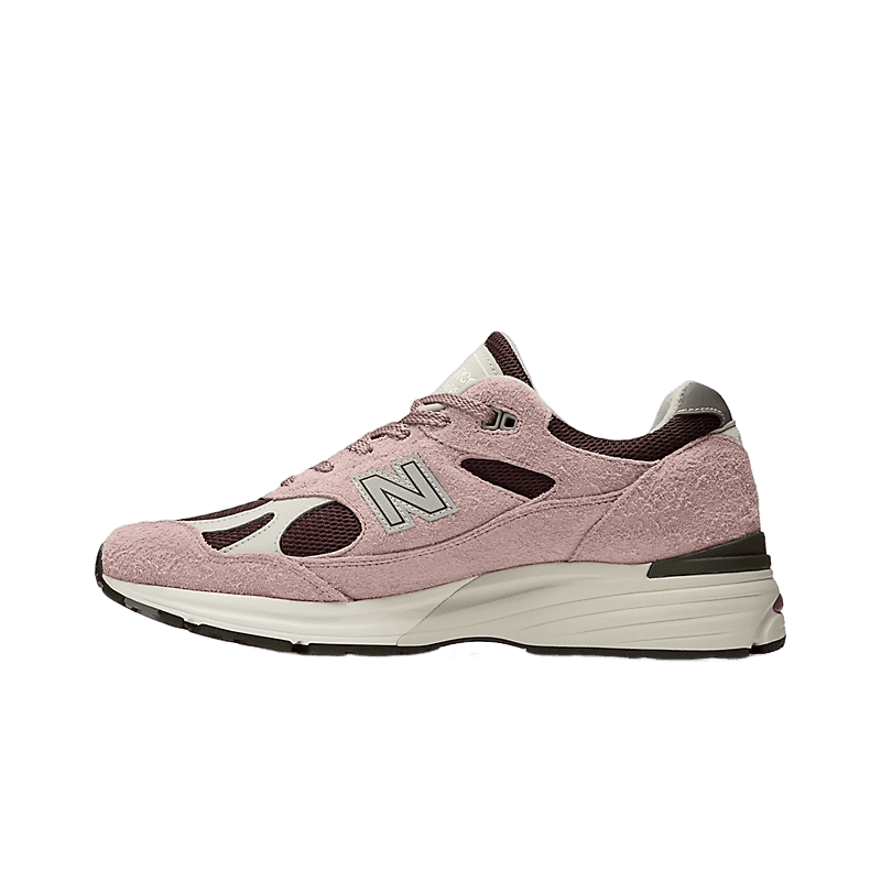 The New Balance 991v2 Made in UK Pink Mauve Releases July 2025