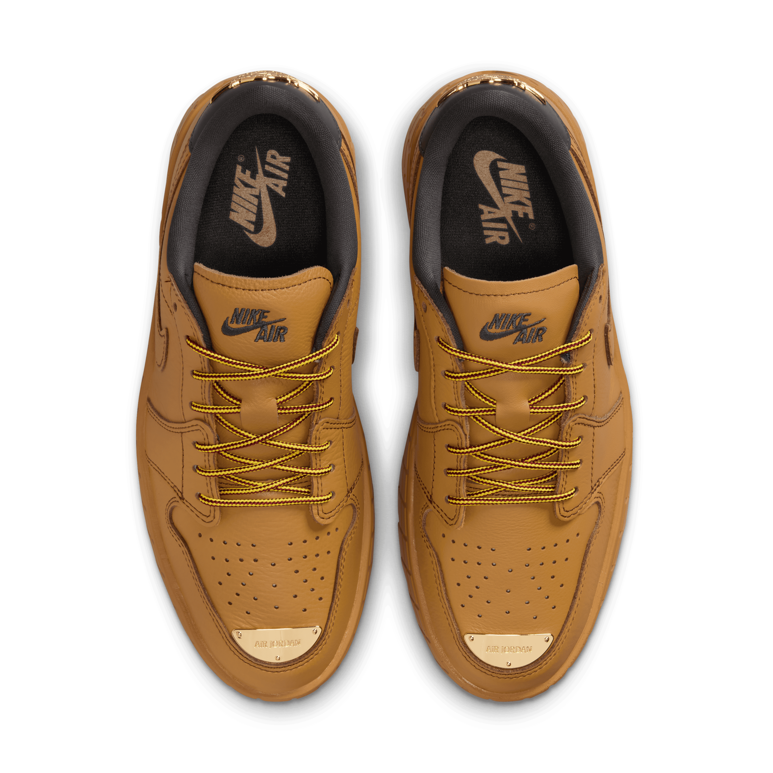 The Air Jordan 1 Brooklyn Low Wheat Does Its Best Workboot Impression