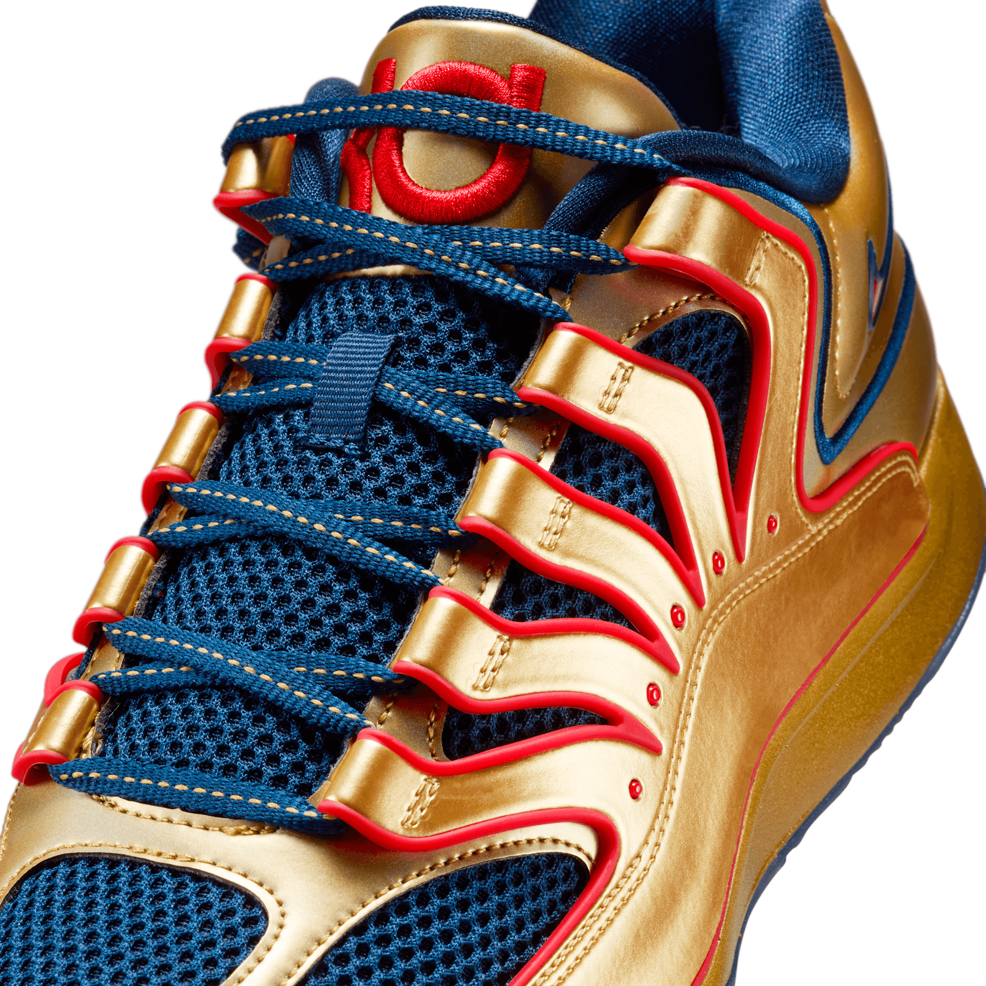 Nike KD 18 Immortalized Metallic Gold Blue Void - II5138-700