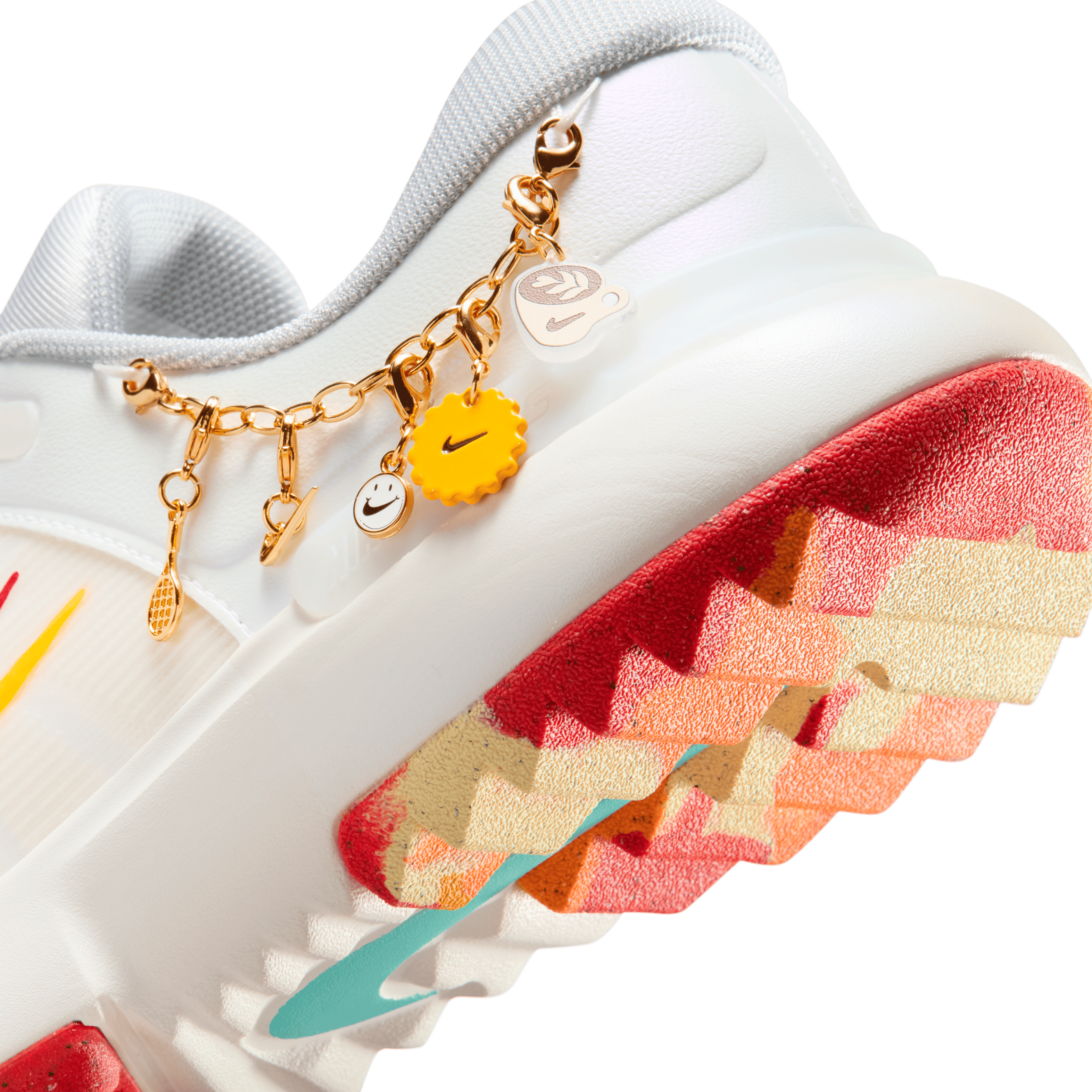 Nike Free Golf Nelly Korda White Multi-Color - HV4361-100