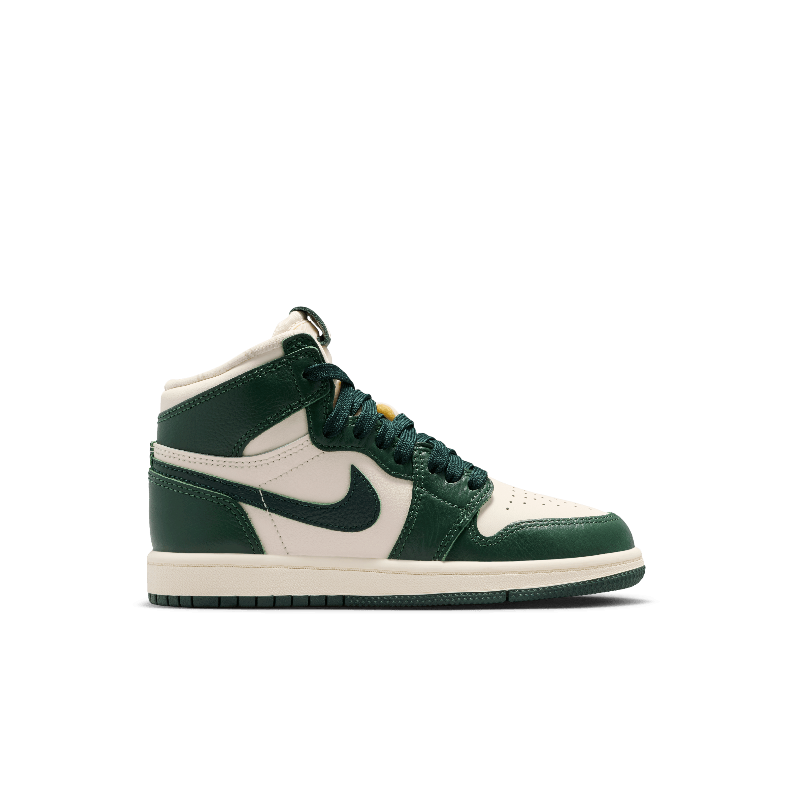 Air Jordan 1 Retro High OG Pale Ivory Pro Green (PS) - FD2597-101
