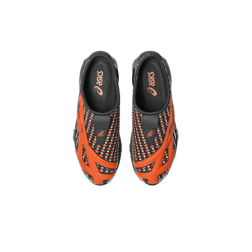 ASICS Novalis Gel-Styrax Kiko Kostadinov Obsidian Grey Rust Orange