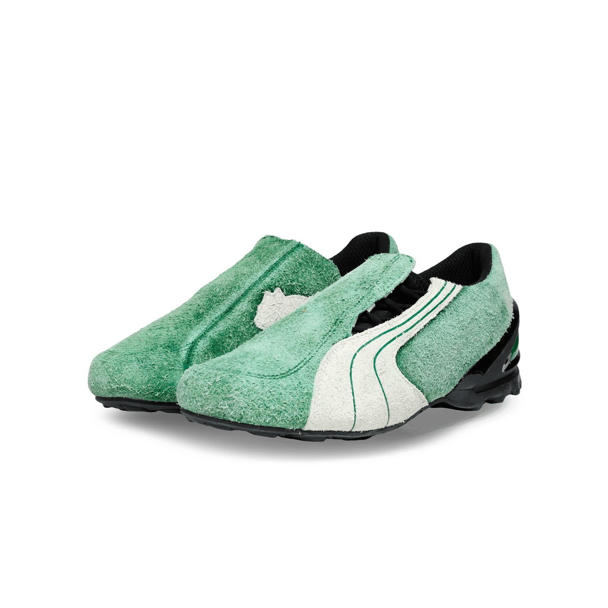 靴 KidSuper x Puma V-S1 Archive Green White Puma V-S1 KidSuper Archive Green White Men's - 403848-01 - US
