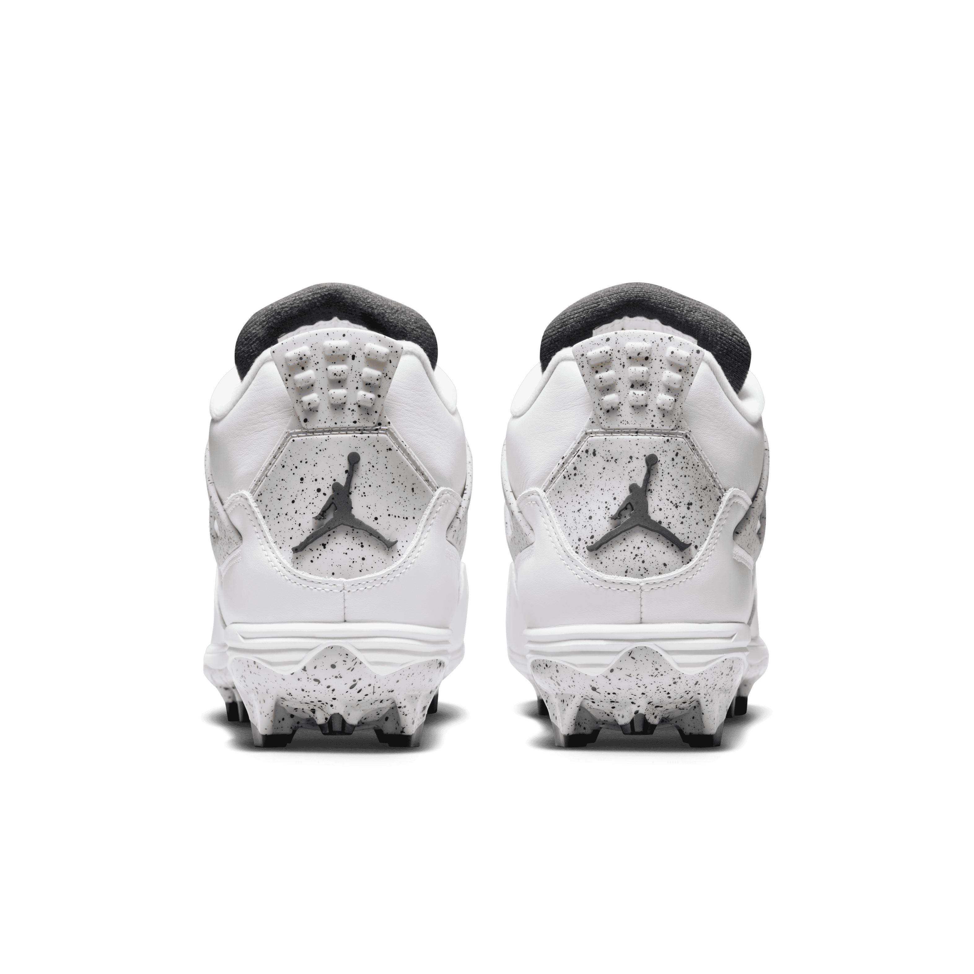 Jordan 4 Retro TD Cleat White Cement. SIZE 9 - HQ0207-106 Air Jordan 4 TD Cleat  main image 2