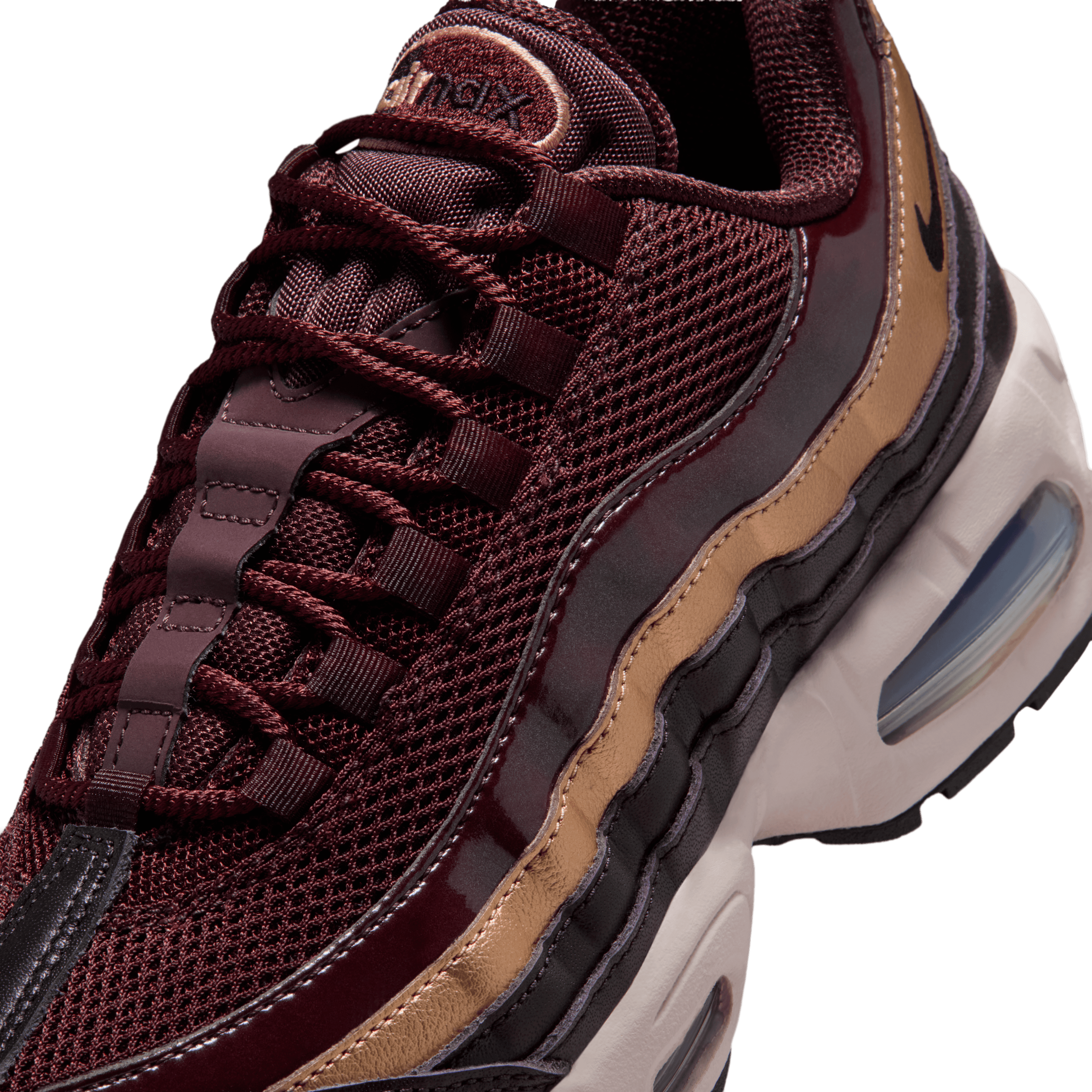Big Bubbles Bless the Nike Air Max 95 SE Burgundy Crush