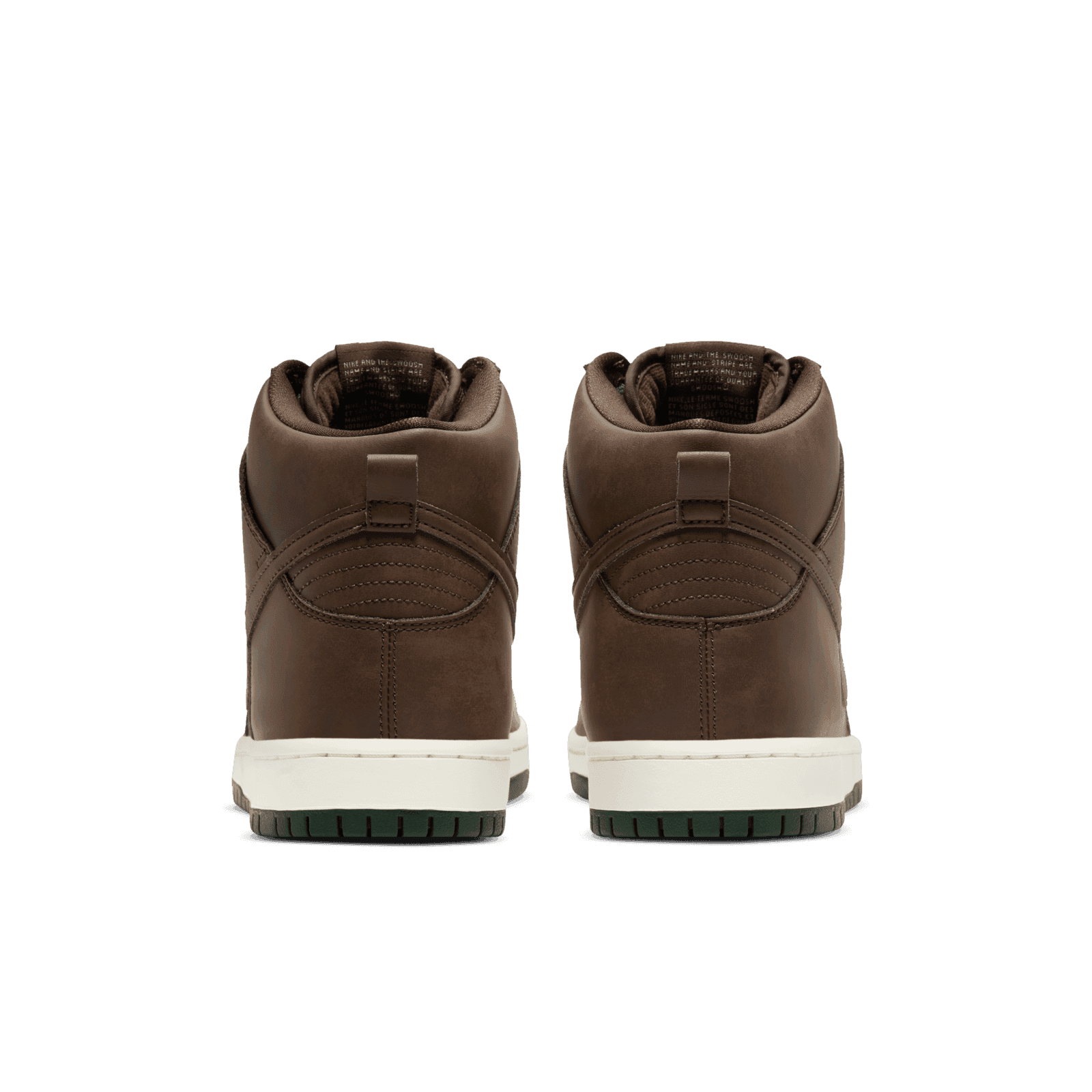 Nike Sb Dunk High Baroque Brown Vegan Leather Dunk High Baroque