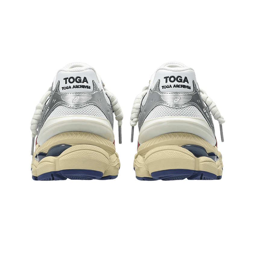 ASICS Gel-Cumulus 16 TOGA White Red Pure Silver - 1203B115-100