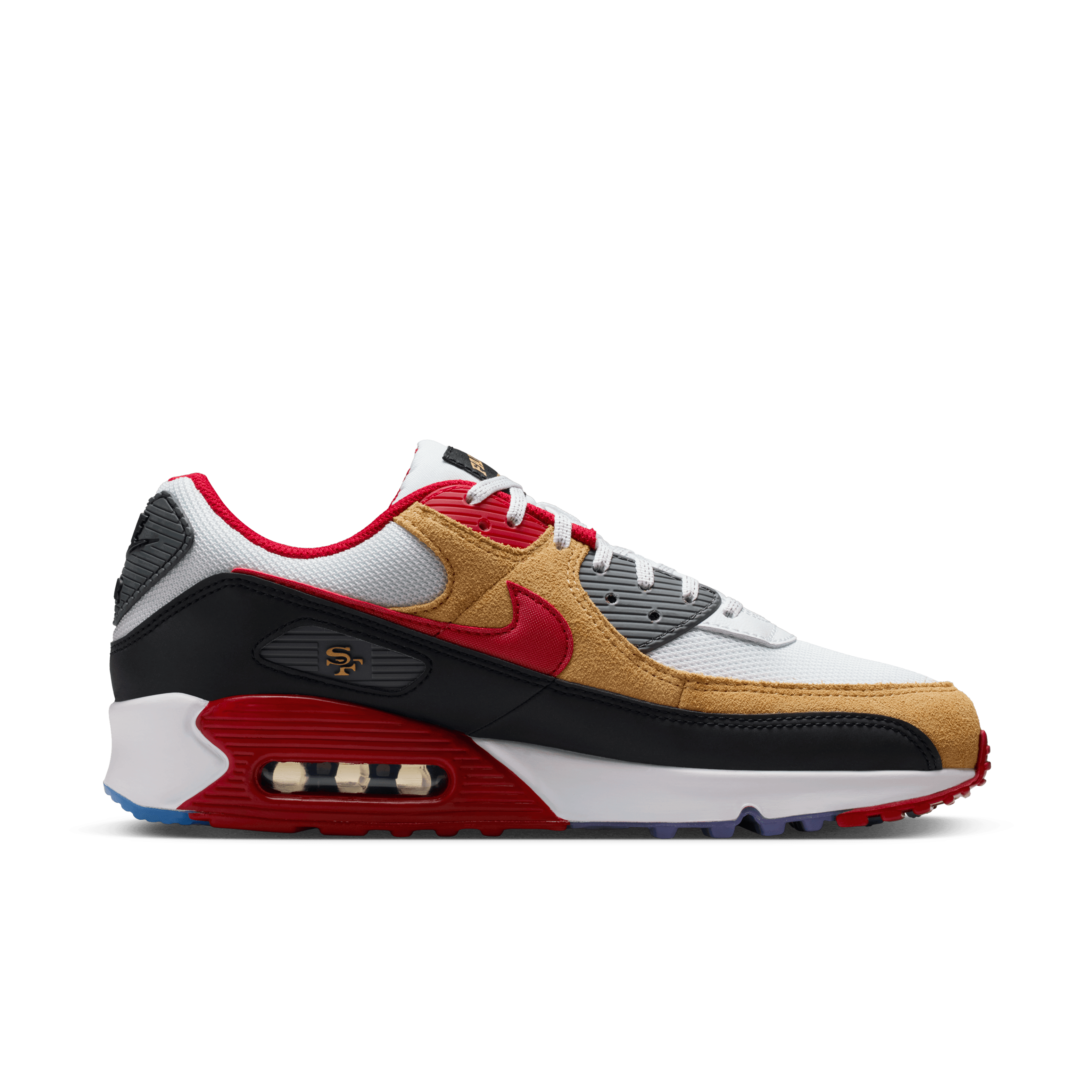 Nike Air Max 90 NFL 49ers II7588-100 Release Info