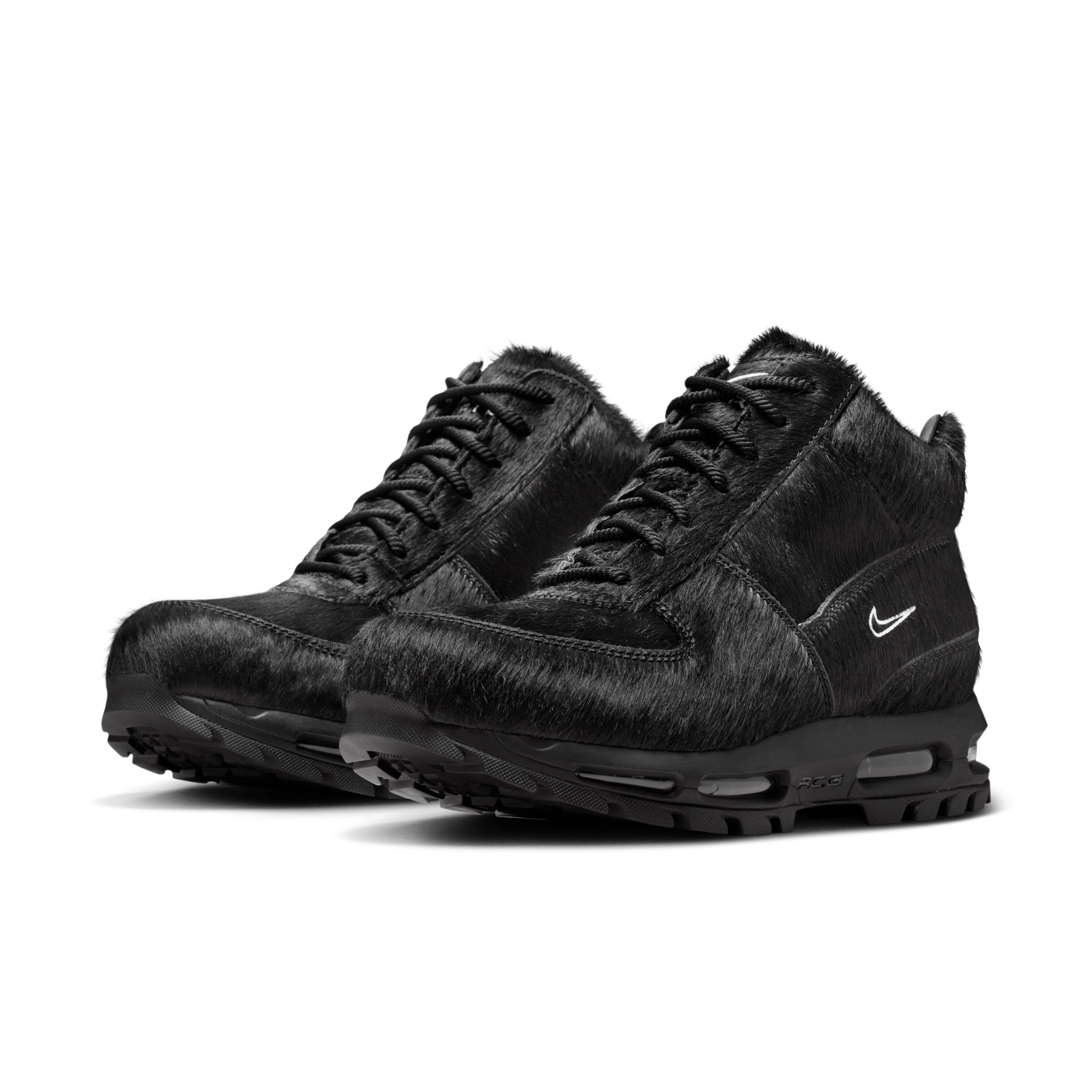 Nike Keeps the Goadome Boot Hype Running with Black Pony Hair Colorway