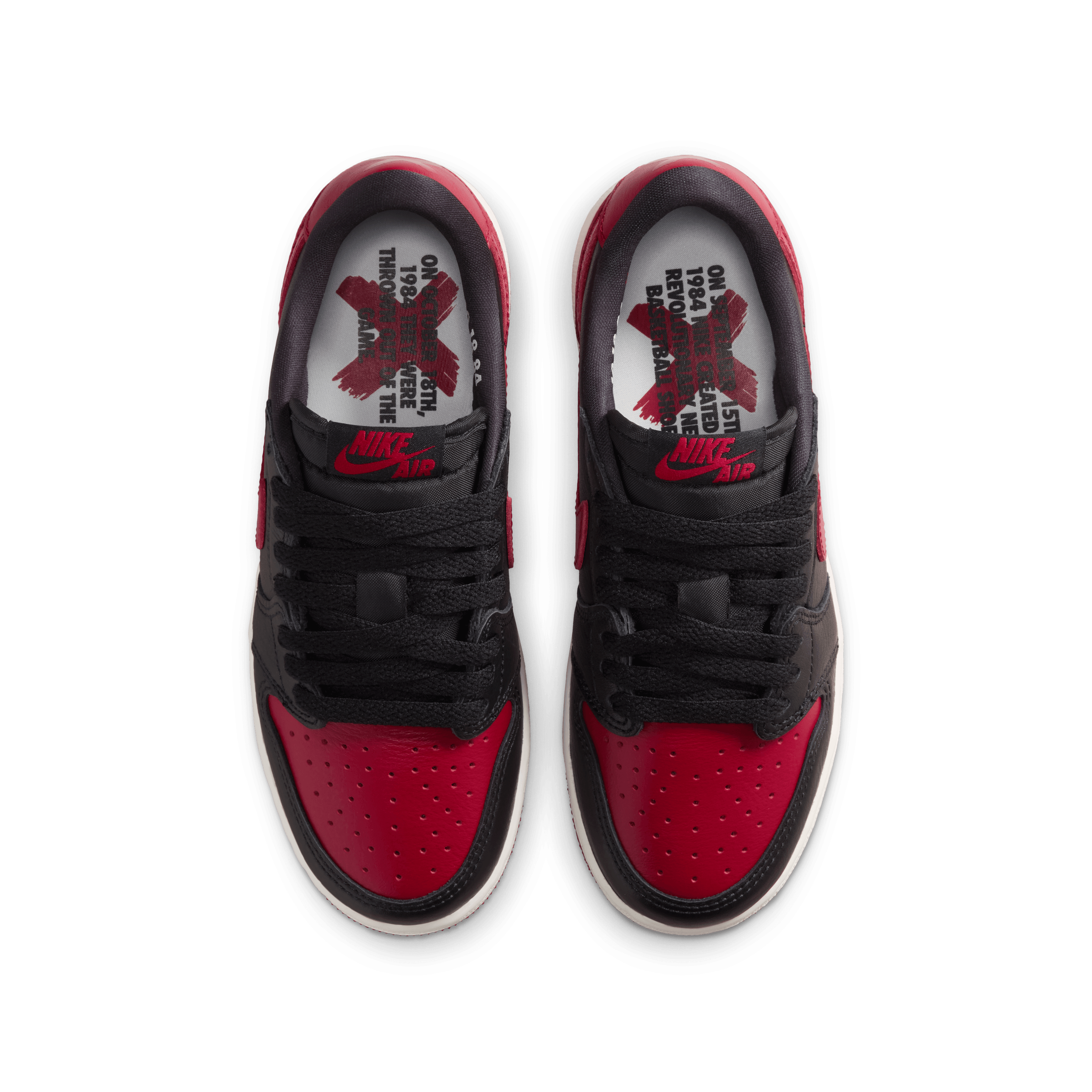 Air Jordan 1 Retro Low OG Banned (GS) - IW6277-001