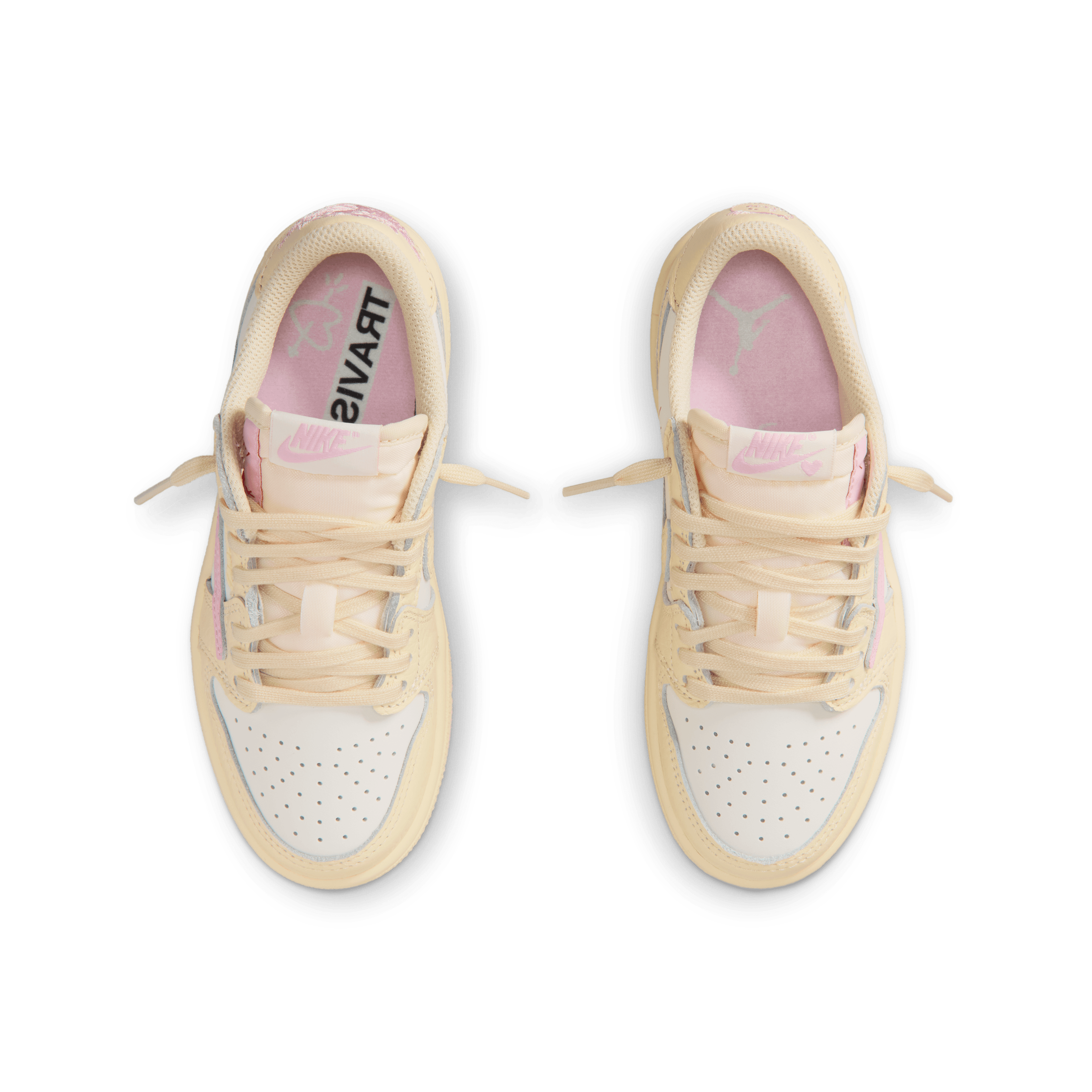 Air Jordan 1 Retro Low OG Travis Scott Shy Pink (PS) - IQ7605-100