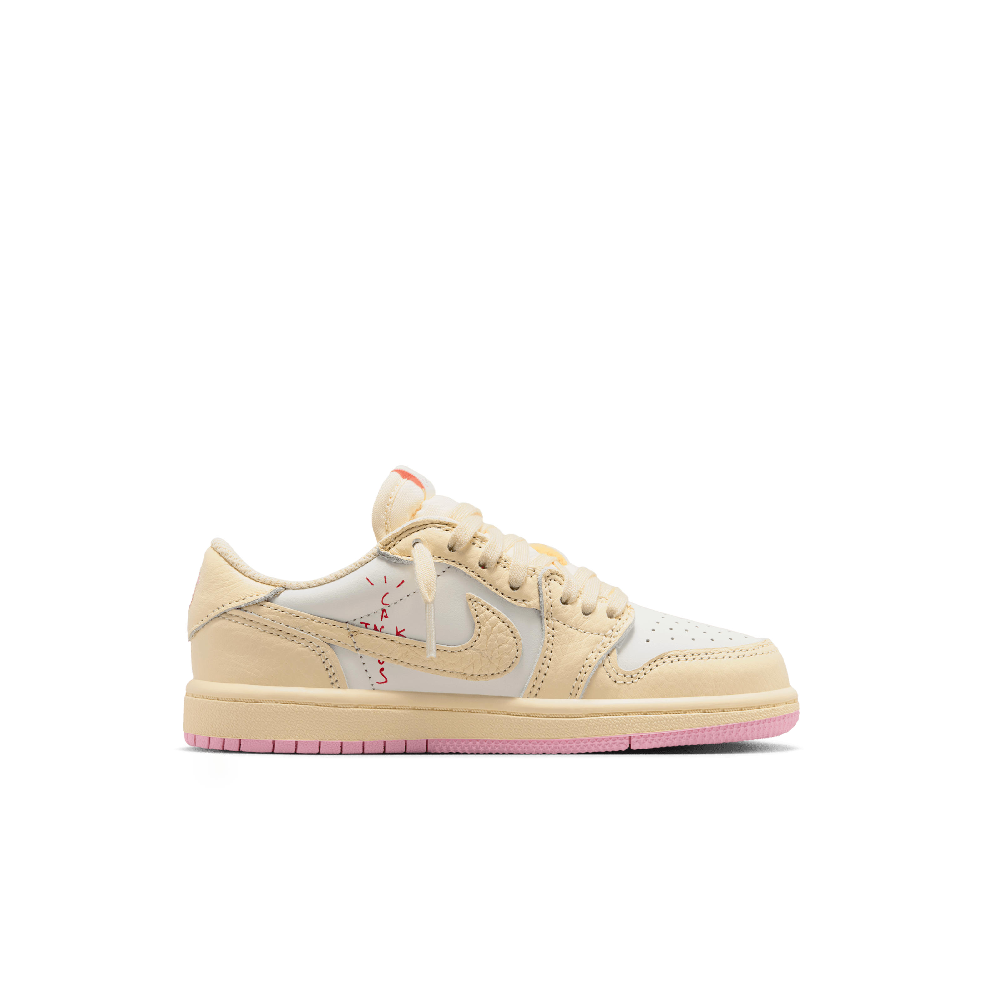 Air Jordan 1 Retro Low OG Travis Scott Shy Pink (PS) - IQ7605-100