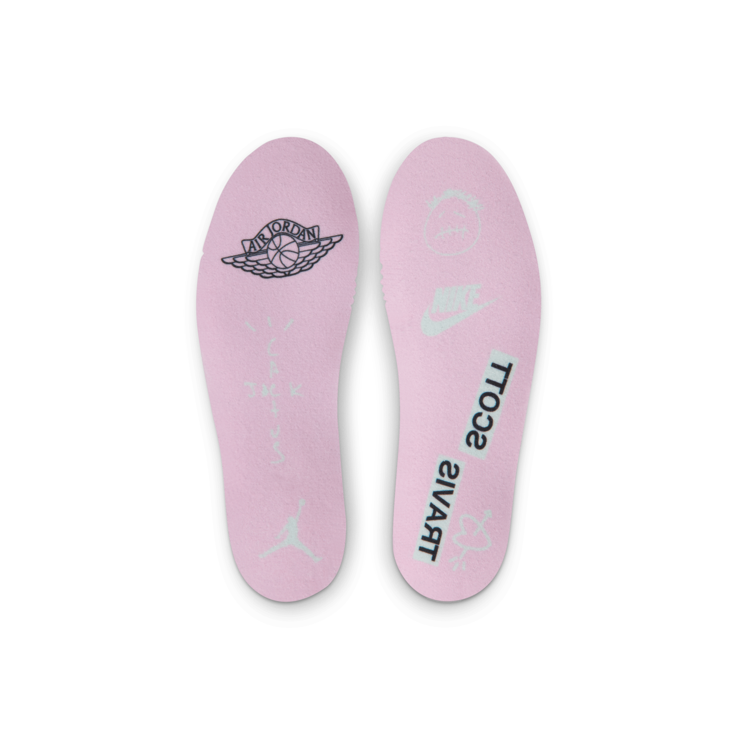 Air Jordan 1 Retro Low OG Travis Scott Shy Pink (PS) - IQ7605-100