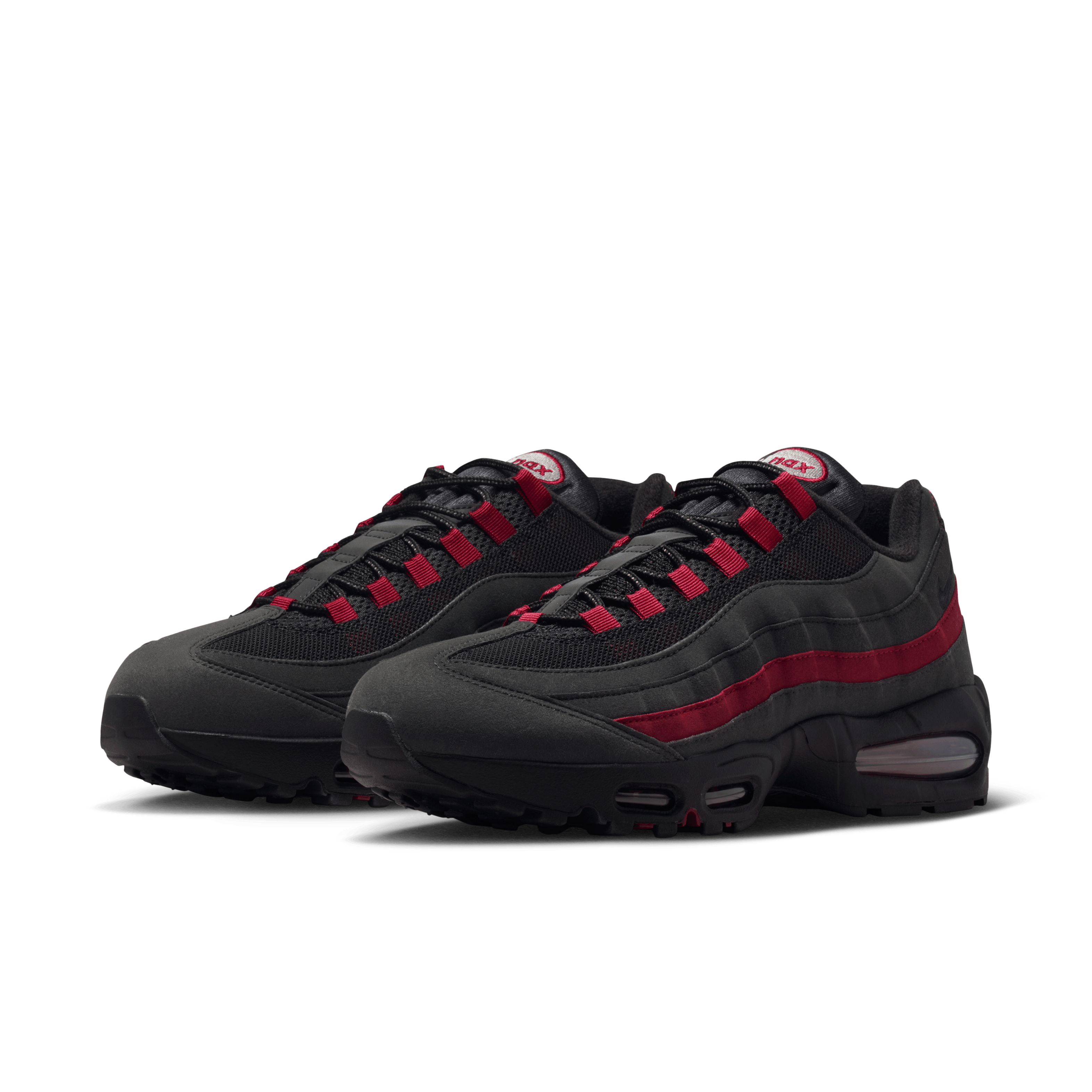 Size 11 - Nike Air Max 95 Big Bubble - Black University Red Nike Air Max 95 Big Bubble Max Air Men main image 2