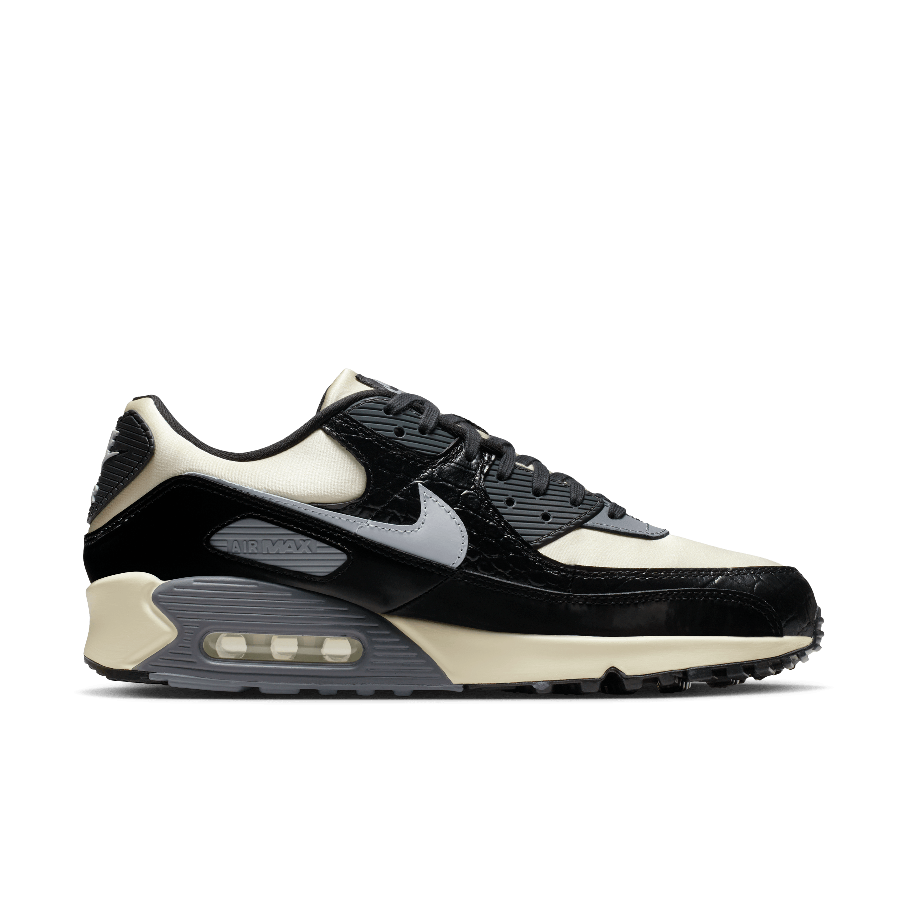 Nike Air Max 90 QS Smoke Grey Crocodile - IO4468-100