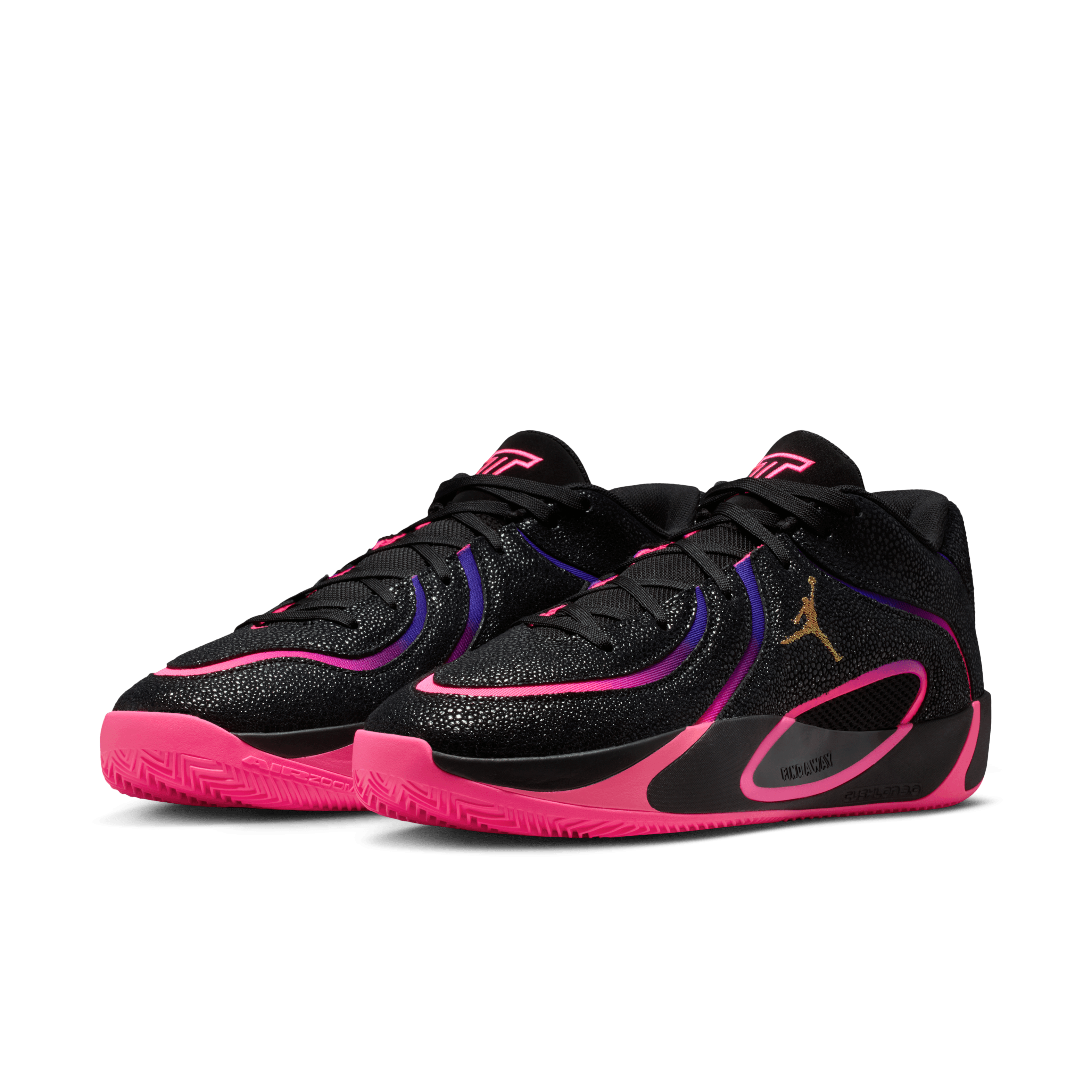 Men’s Jordans- Jayson Tatum - Black and Pink Sneakers Jordan Tatum 4  main image 3