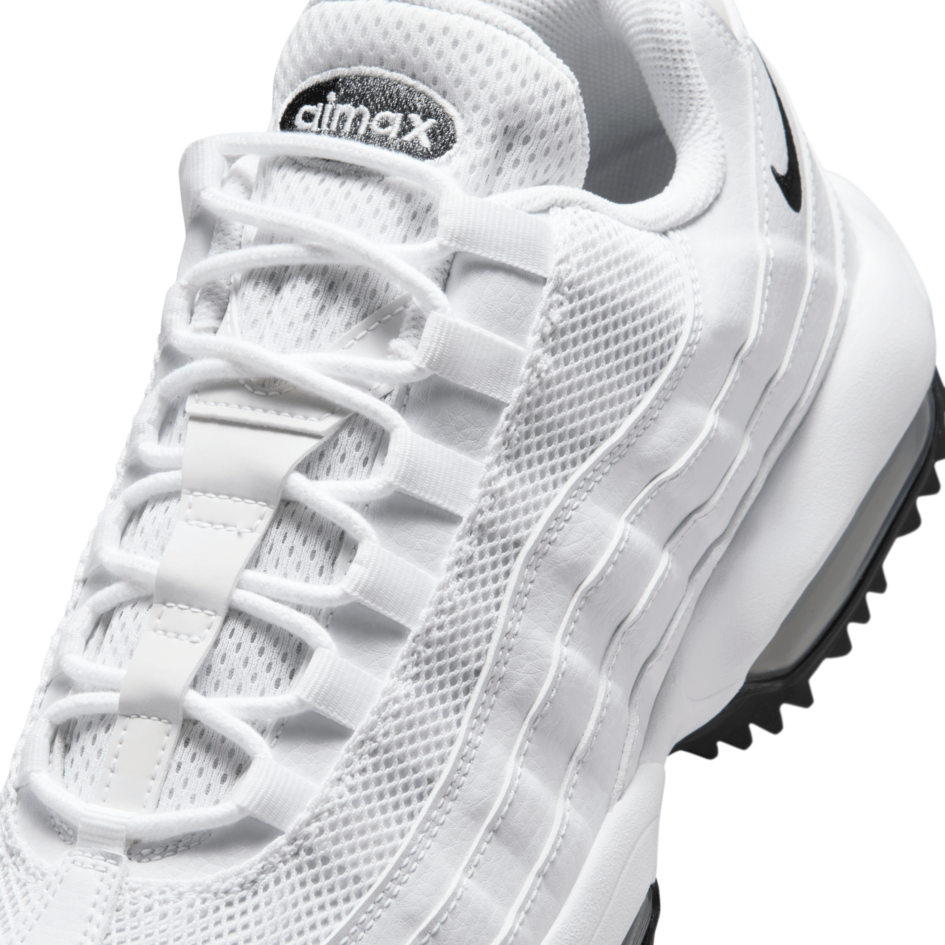 This Nike Air Max 95 Golf is Covered in Clean White Leather
