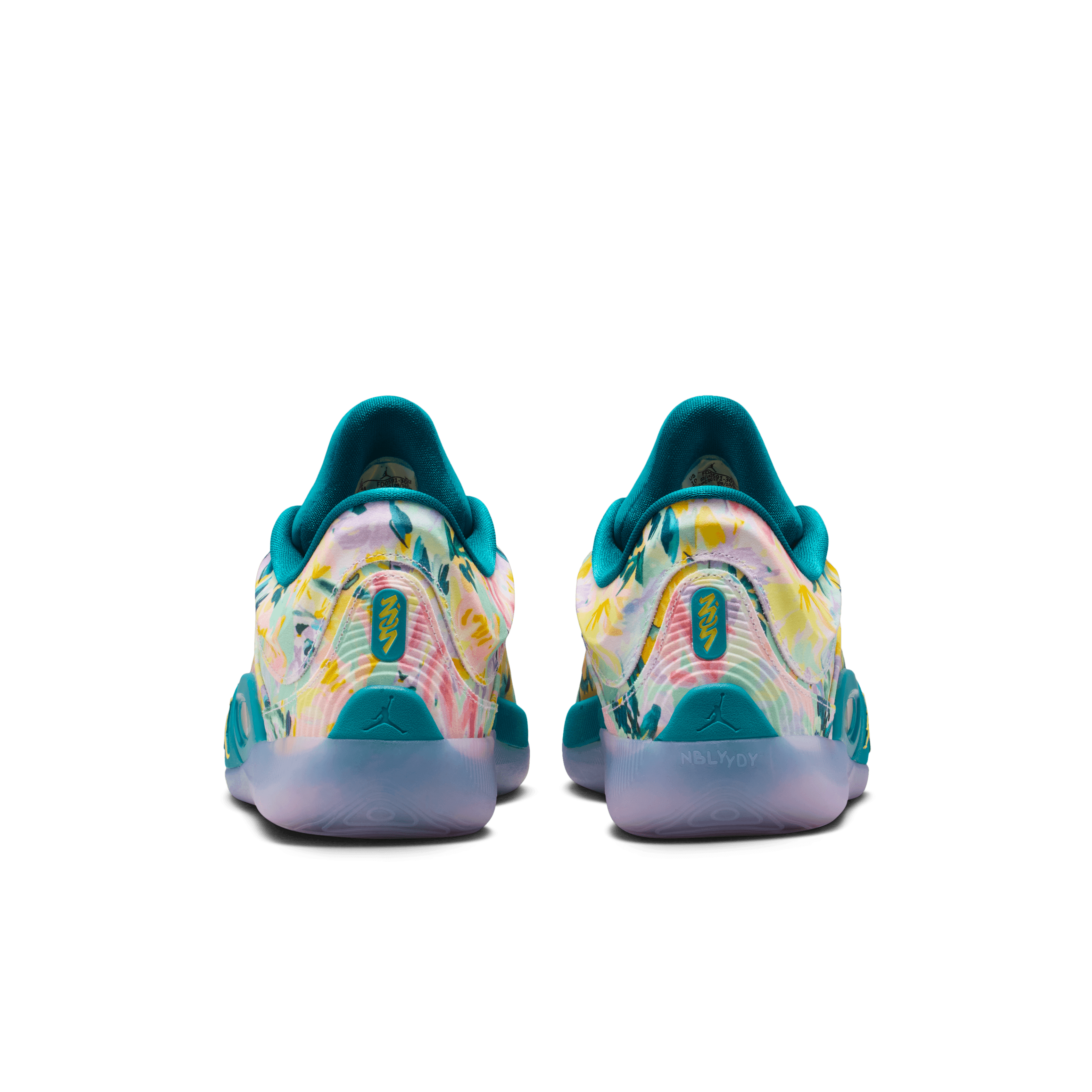 Jordan Goes Tropical on Flower Print Zion 4