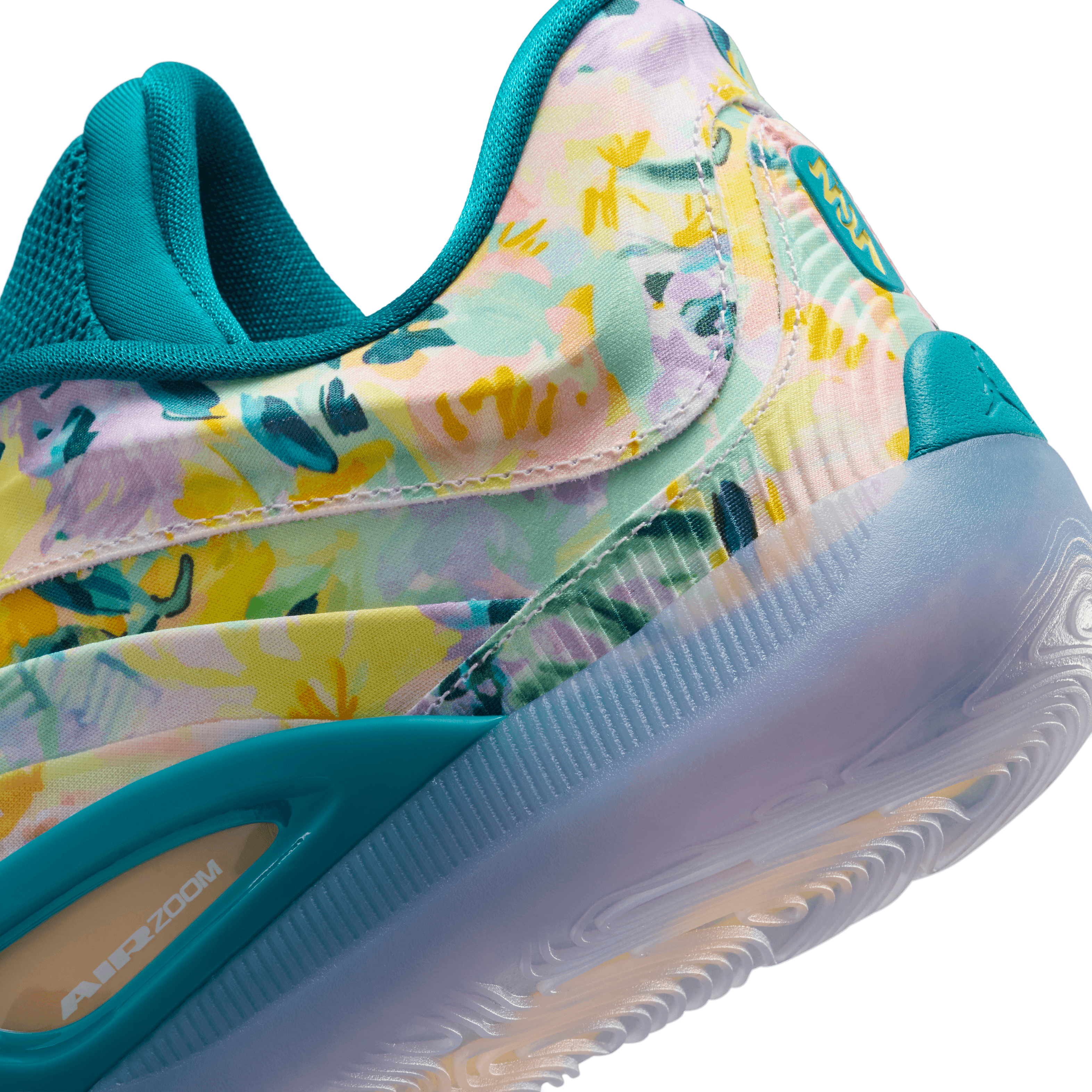 ナイキ　ジョーダン　ザイオン4 トロピカル　グリーン　フラワー　花柄 Jordan Goes Tropical on Flower Print Zion 4