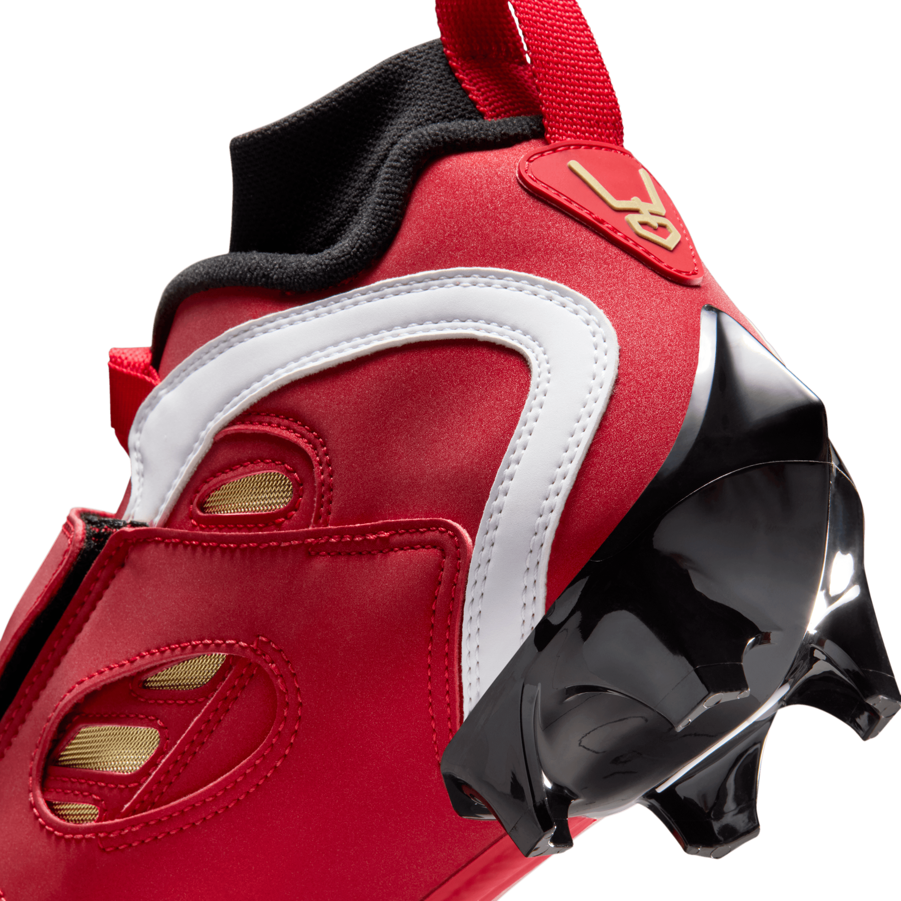 Nike Diamond Turf 2 TD Football Cleats Fire Red Men’s Size 9 IF4807-001 Nike Diamond Turf II TD  main image 3