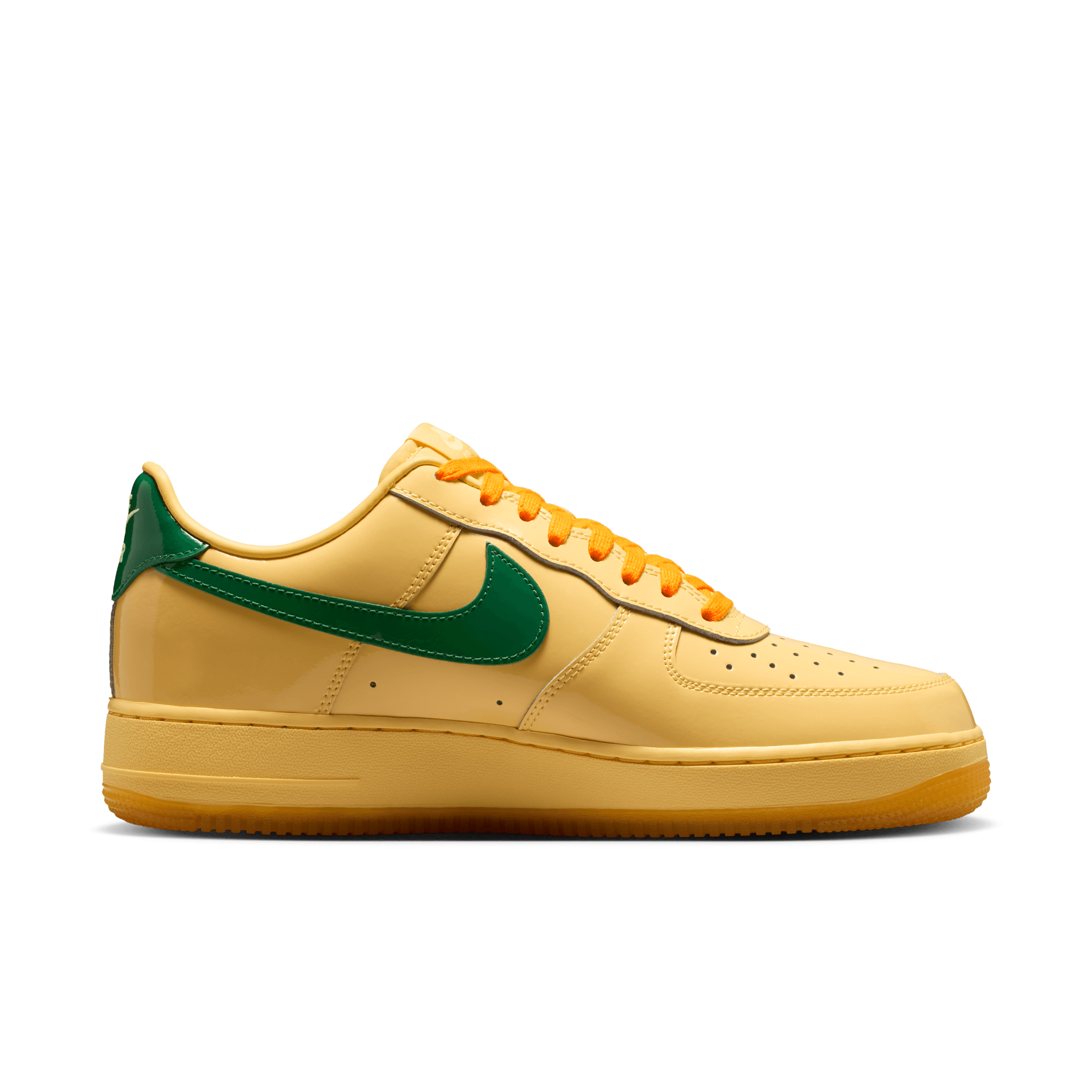 Nike Air Force 1 Low Patent Leather Topaz Gold - IO4489-700